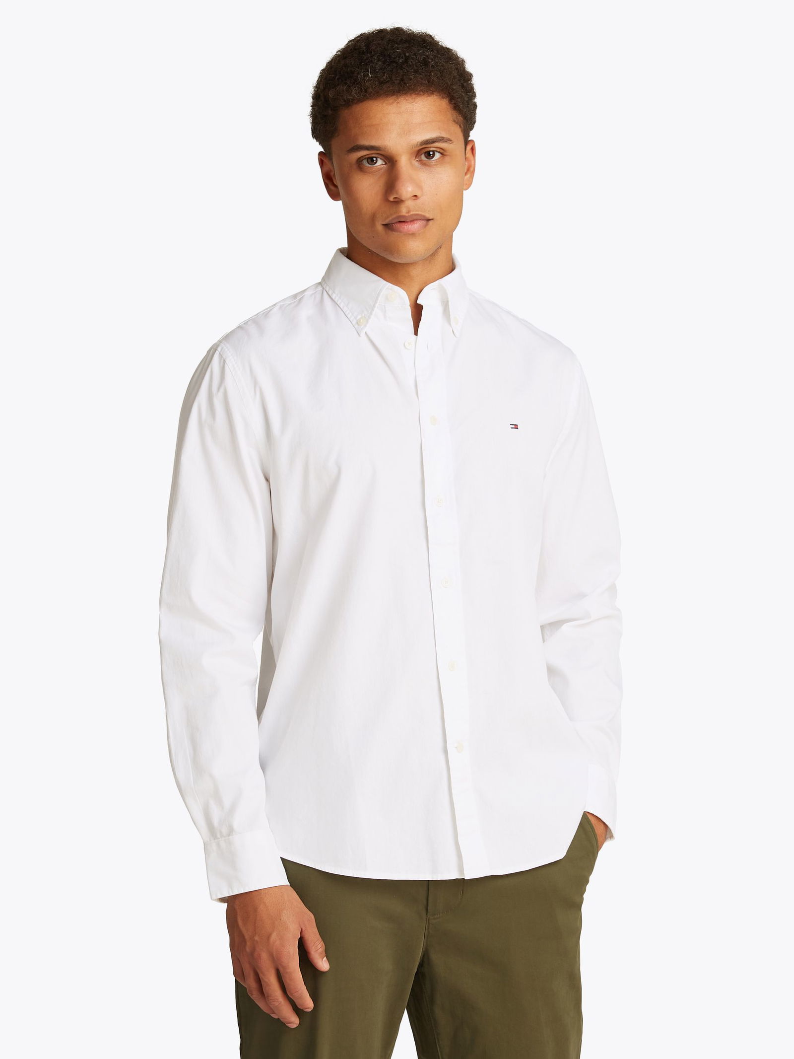 Tommy Hilfiger |  Tommy Hilfiger Hemd Regular Fit  | XXL | white