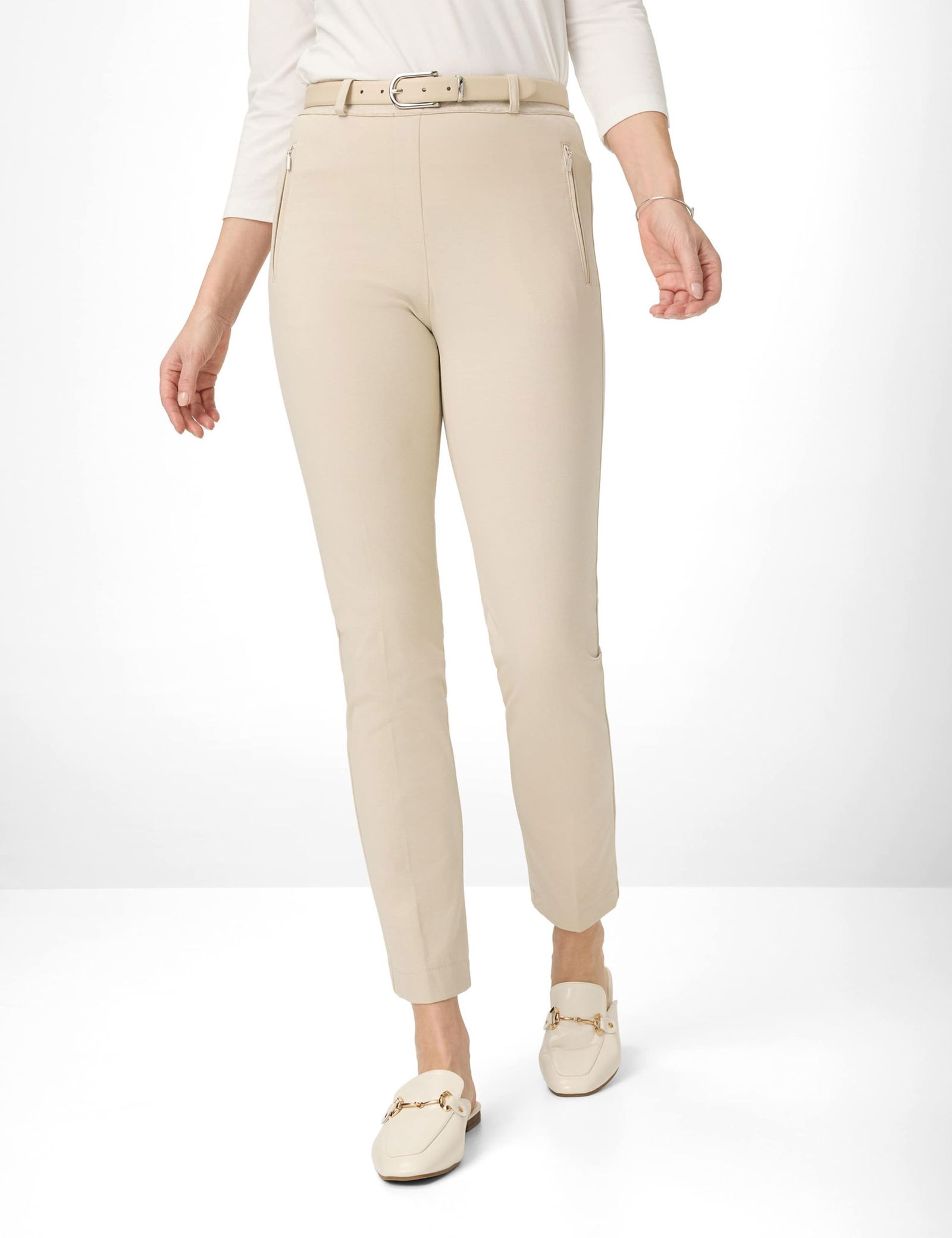 Raphaela by Brax |  Raphaela by Brax Schmale Hose  | 19 | camel