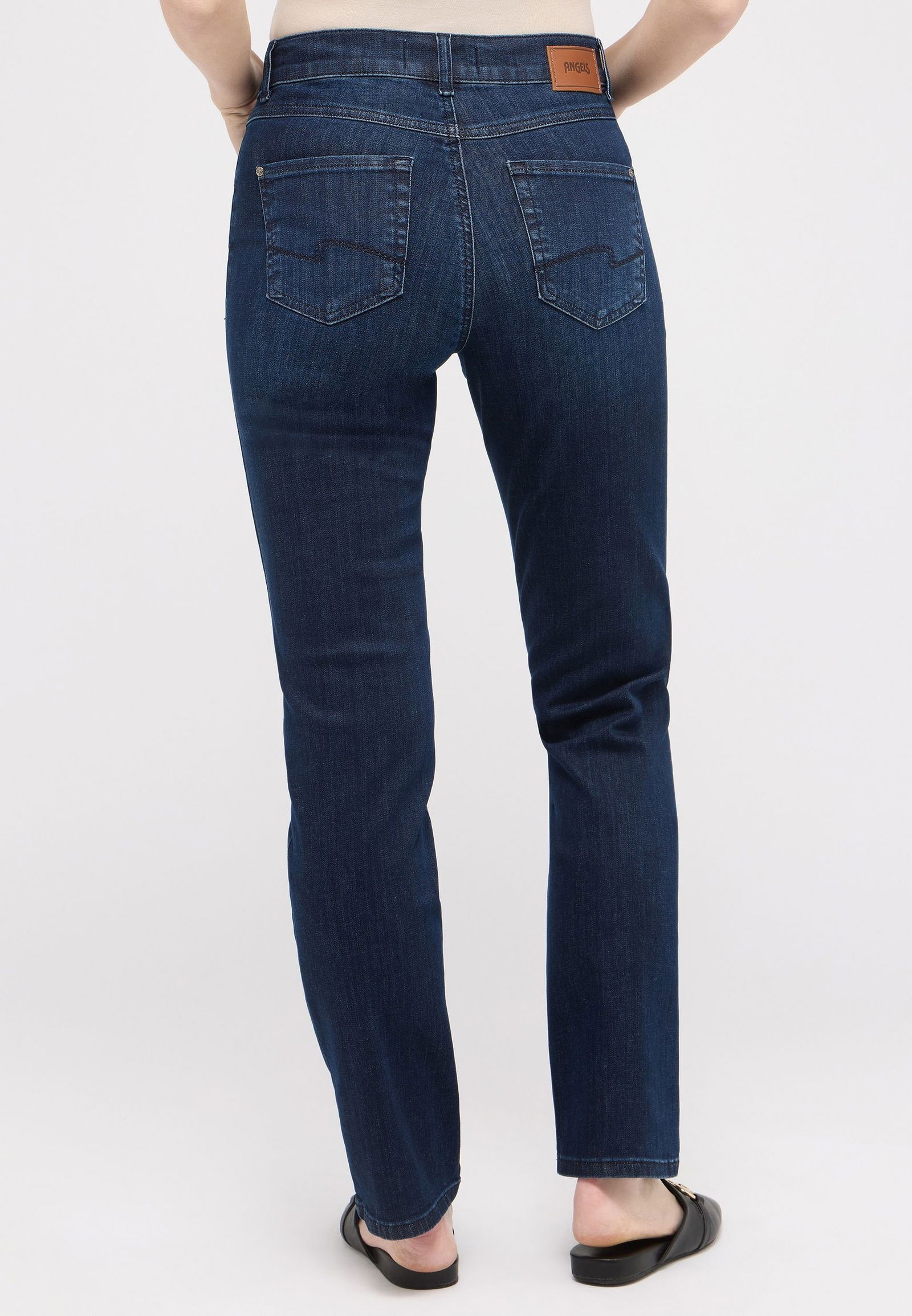 Angels | Angels Straight Leg Jeans "Dolly 3.0" | 40/32 | dark indigo used