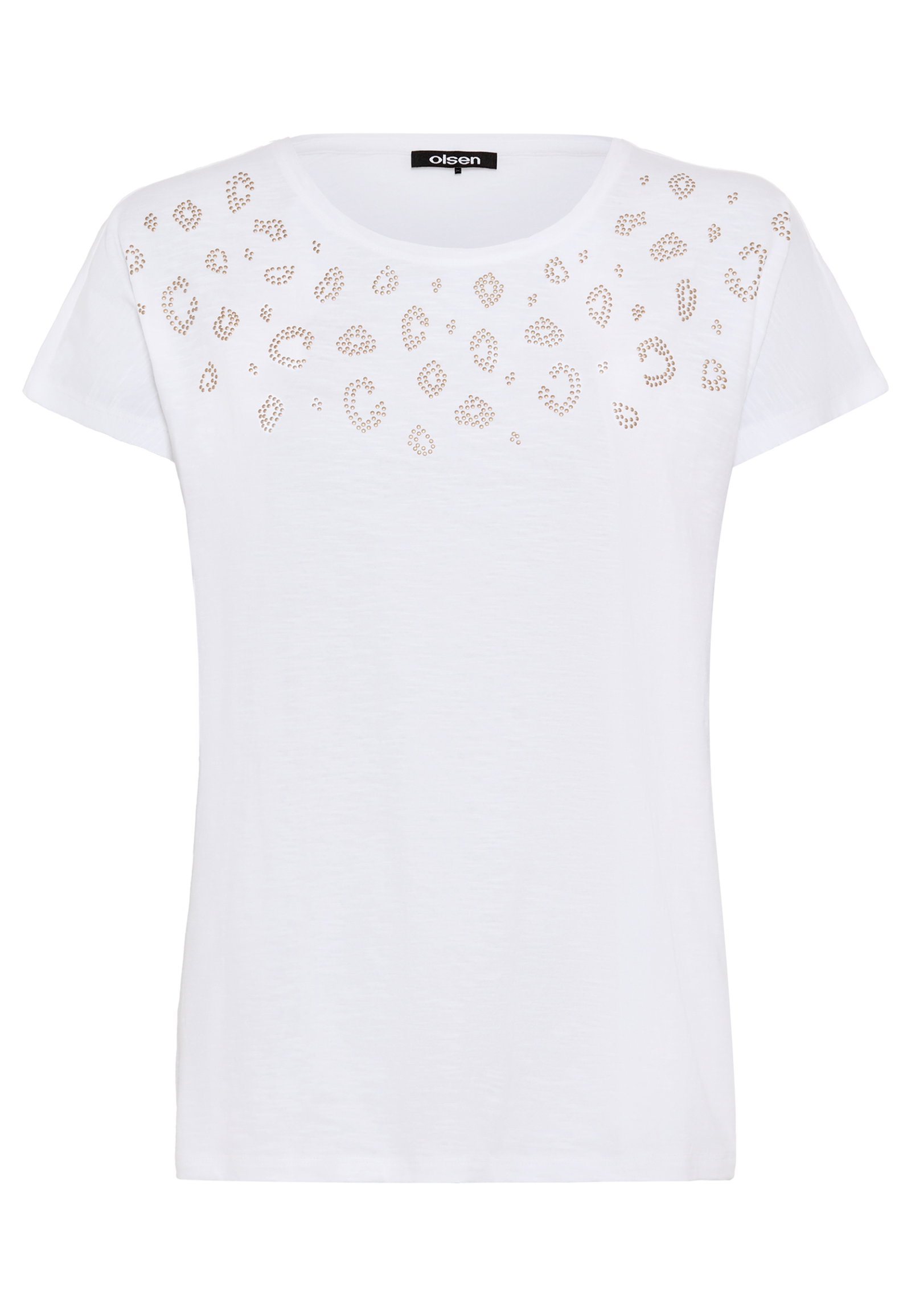 T-Shirt Short Sleeves, White #1