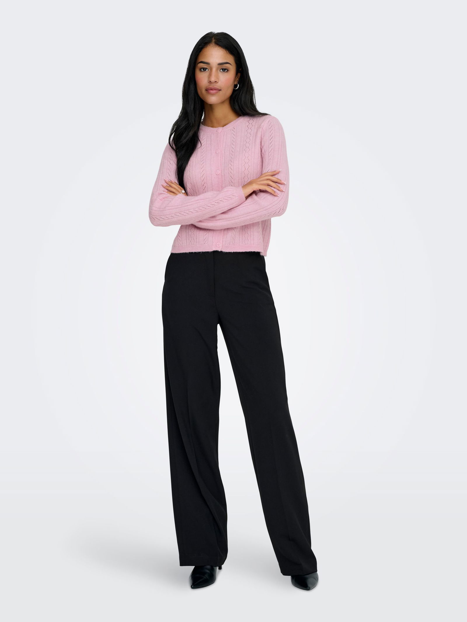 JDY |  JDYAPRIL LIFE L/S O-NECK CARDIGAN KNT | M