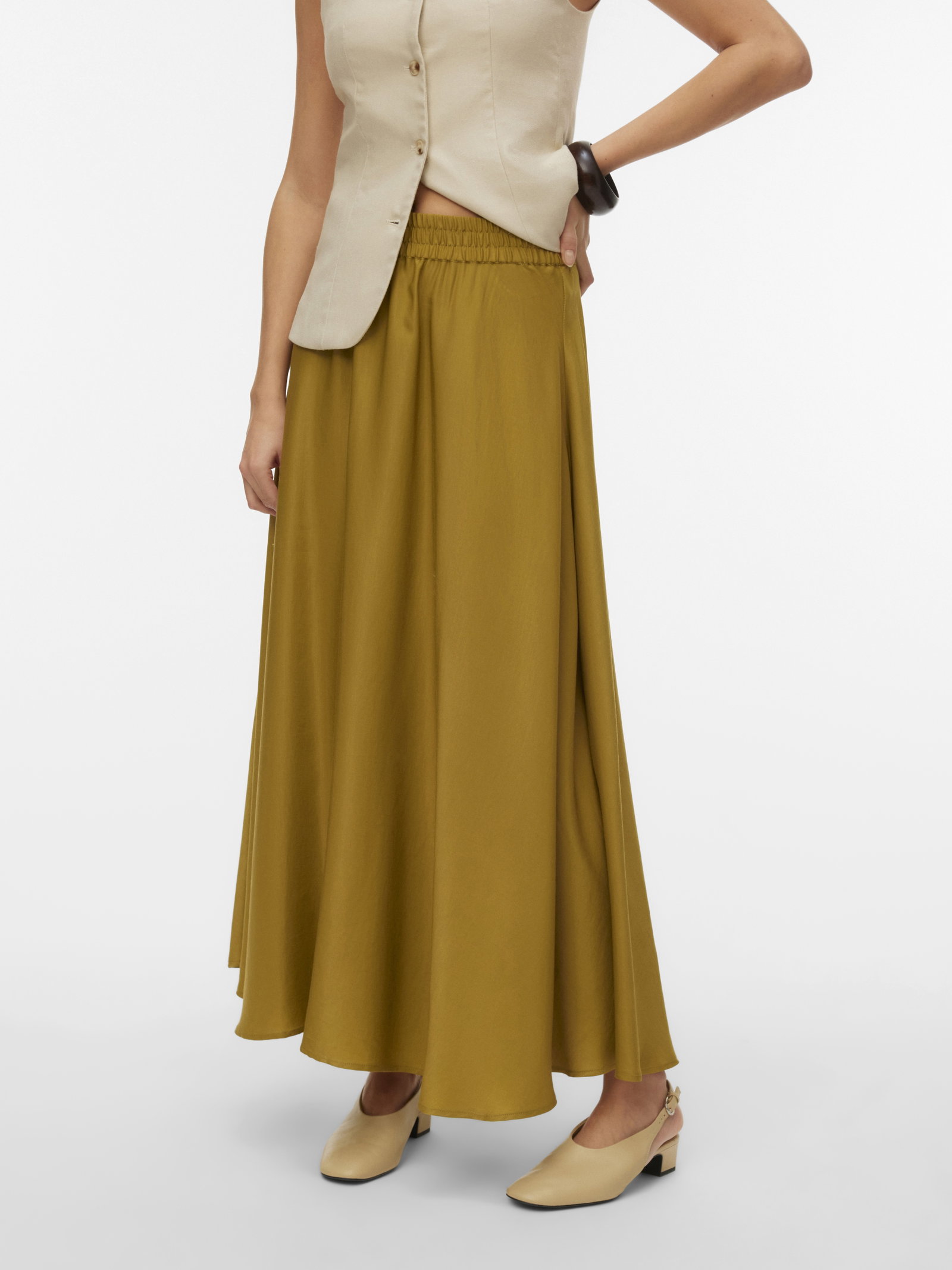 VMMIRA ANKLE SKIRT WVN, Willow #3