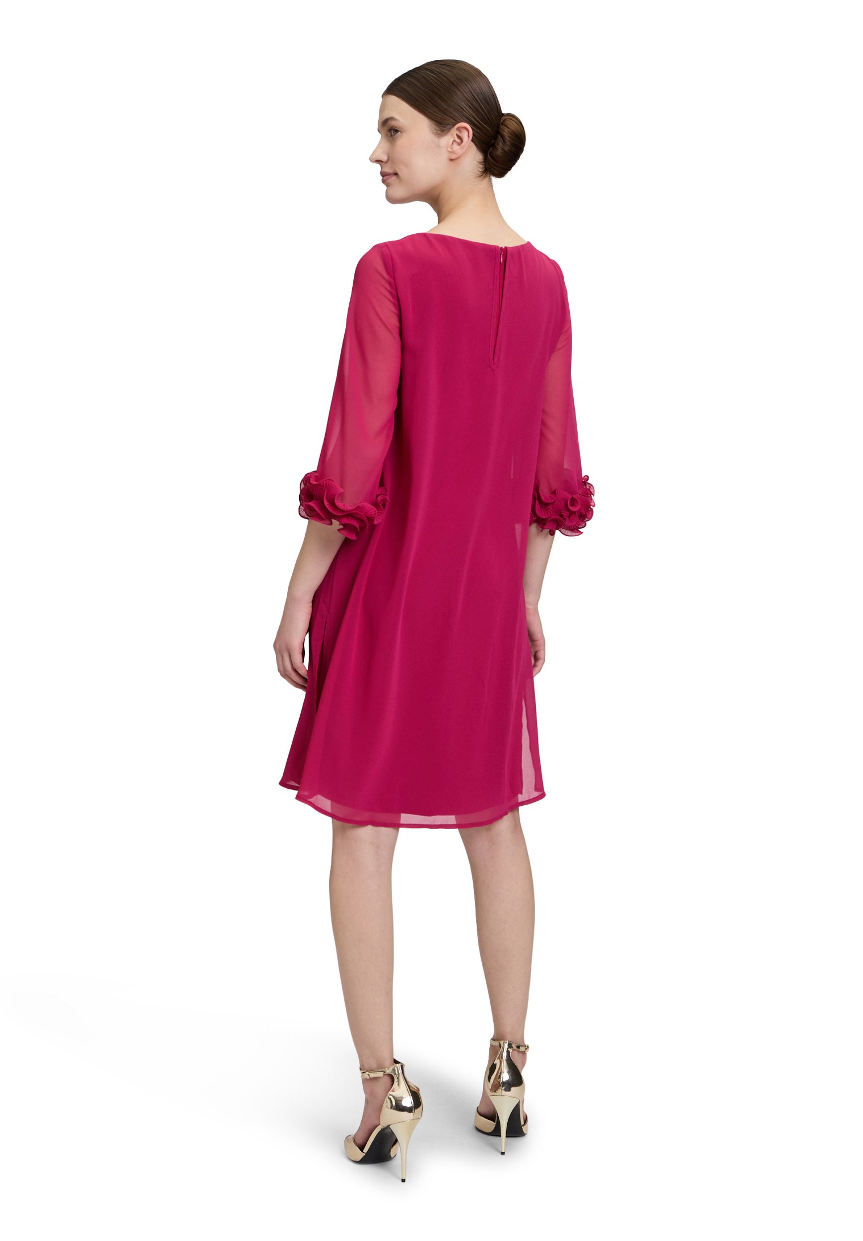 Vera Mont |  Vera Mont Kurzes Kleid  | 46 | dark raspberry