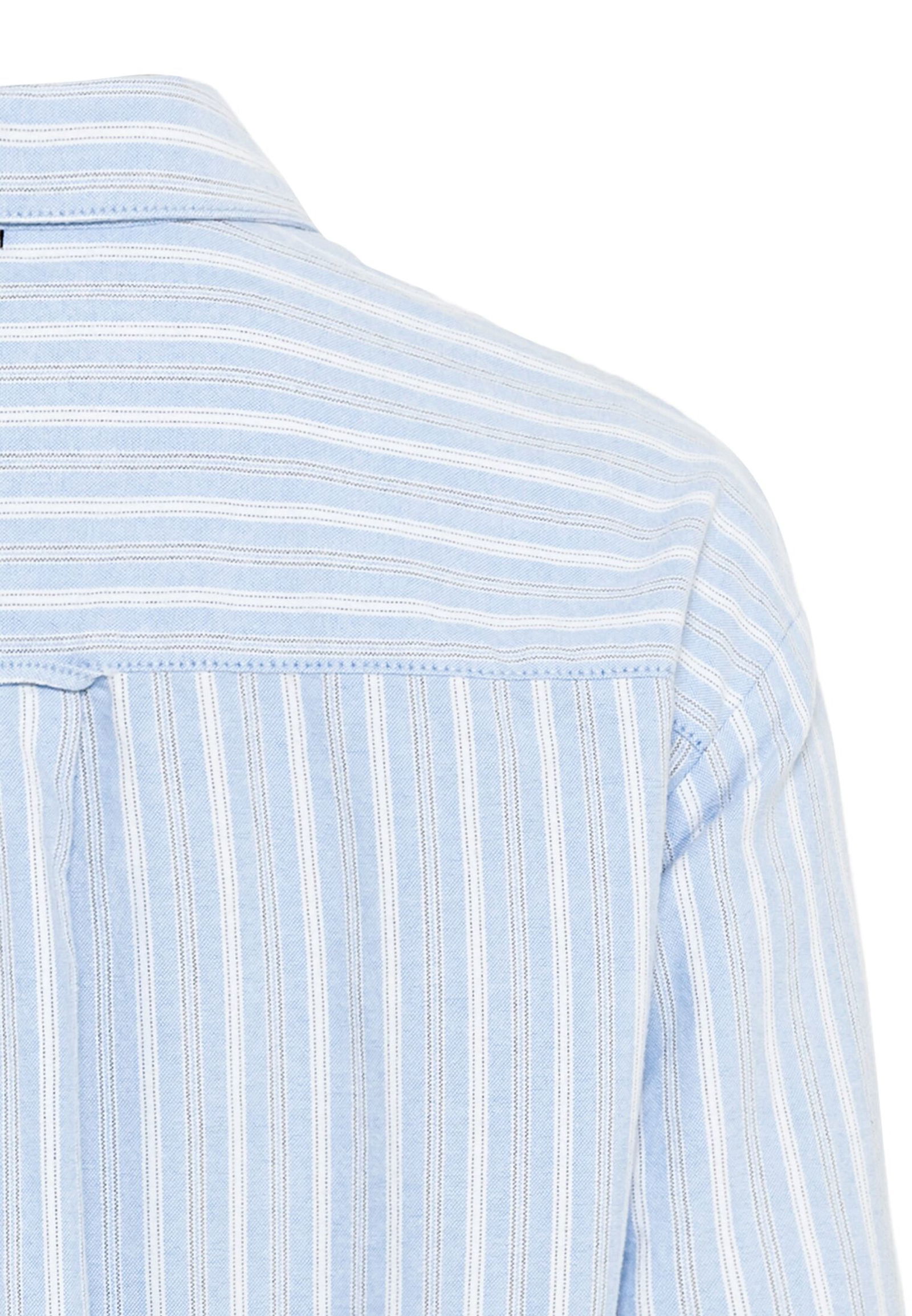 Gestreifte Bluse aus reiner Baumwolle