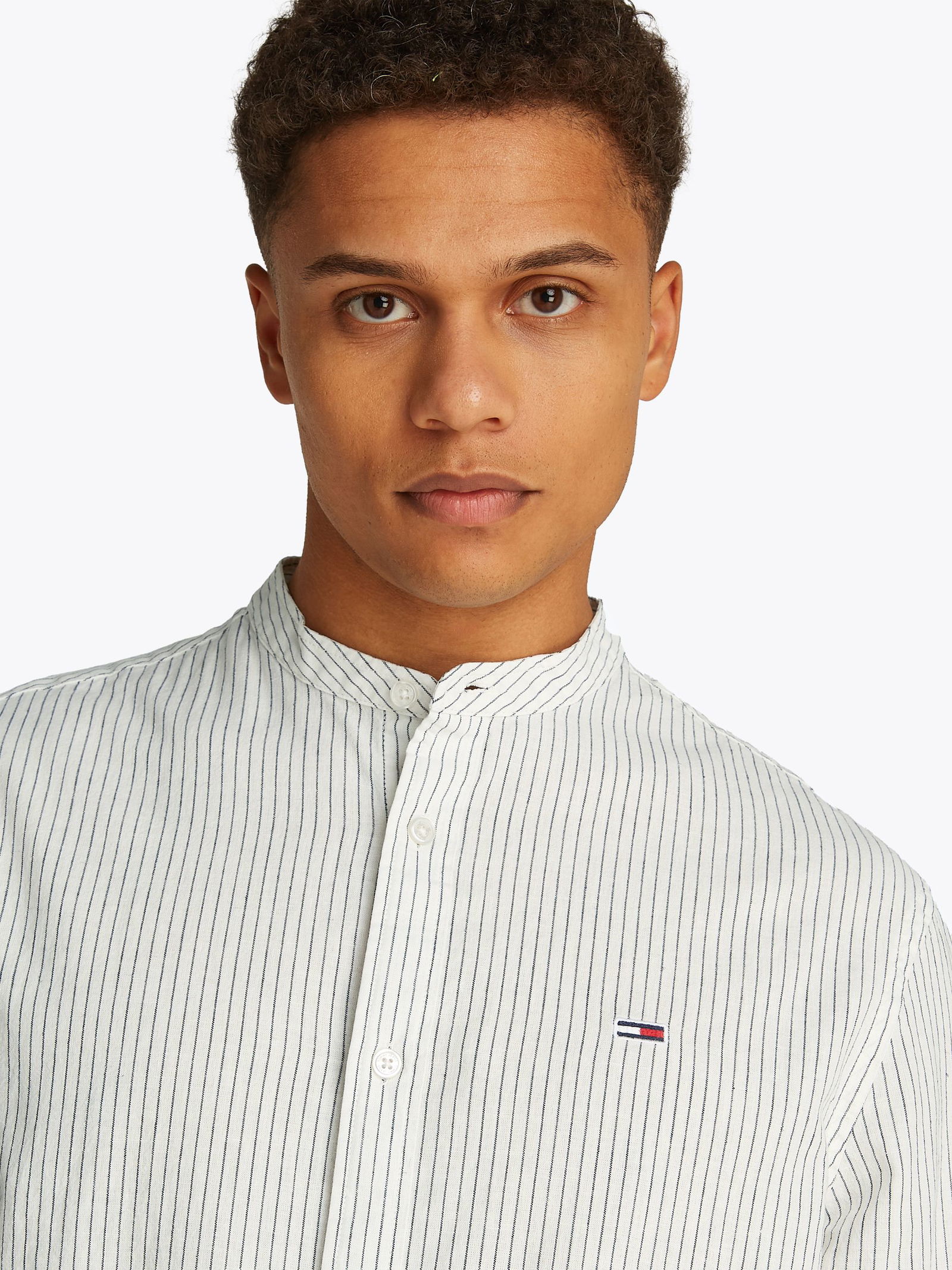 Tommy Jeans |  Tommy Jeans Hemd Super Slim Fit  | XL | ecru