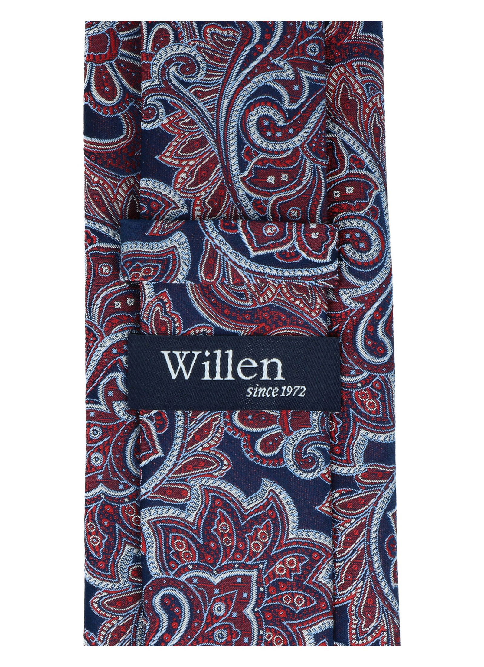 Willen |  Willen Krawatte | STK | rot