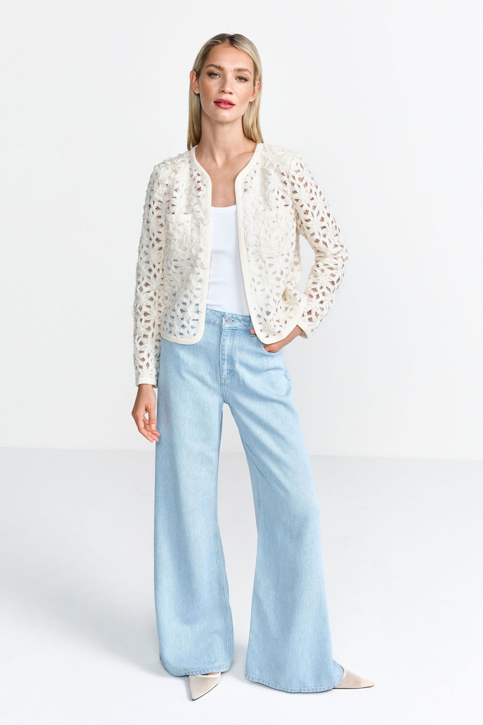 6217498a140fa575d361d47367ebcdc4 Rich & Royal | Rich & Royal Businessblazer | 36 | white stone