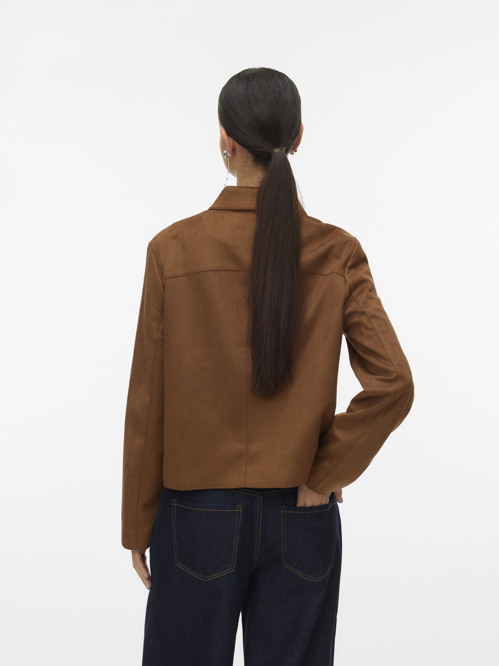VMJOSE KELLY SHORT JACKET GA NOOS, Cognac #3