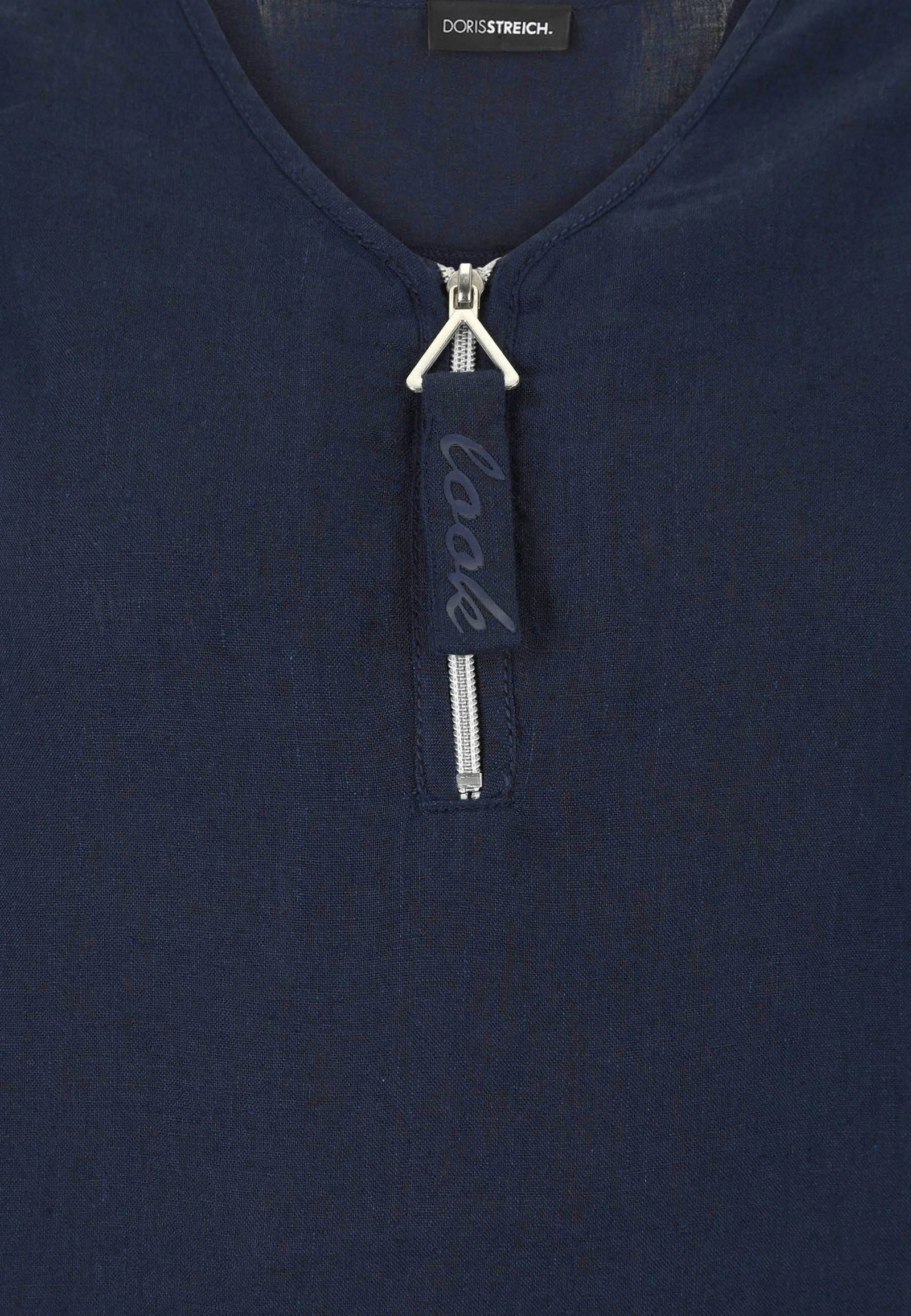 Doris Streich |  Doris Streich Druckbluse  | 44 | marine