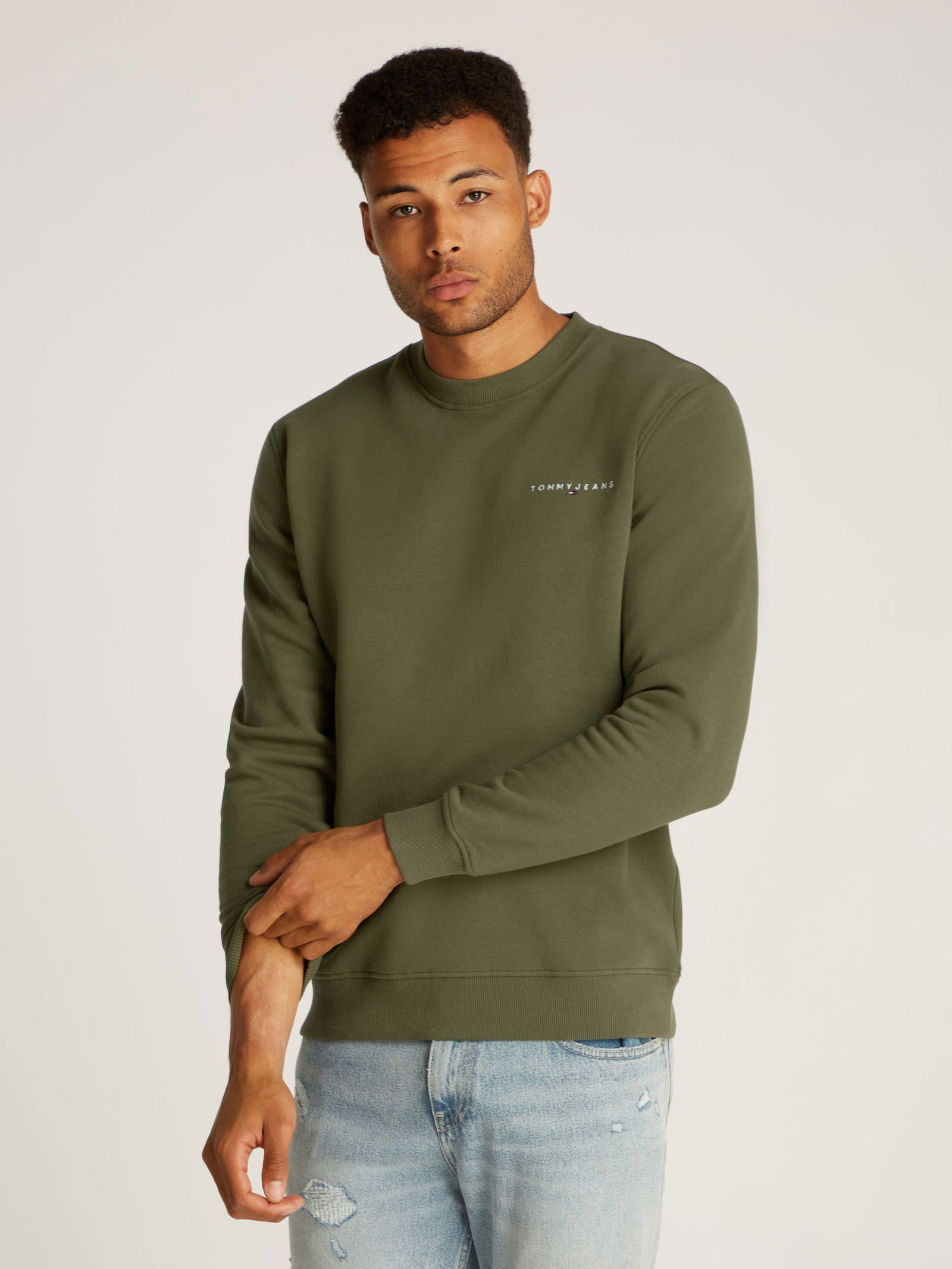  |  TJM REG LINEAR CREW EXT | M | fatigue green