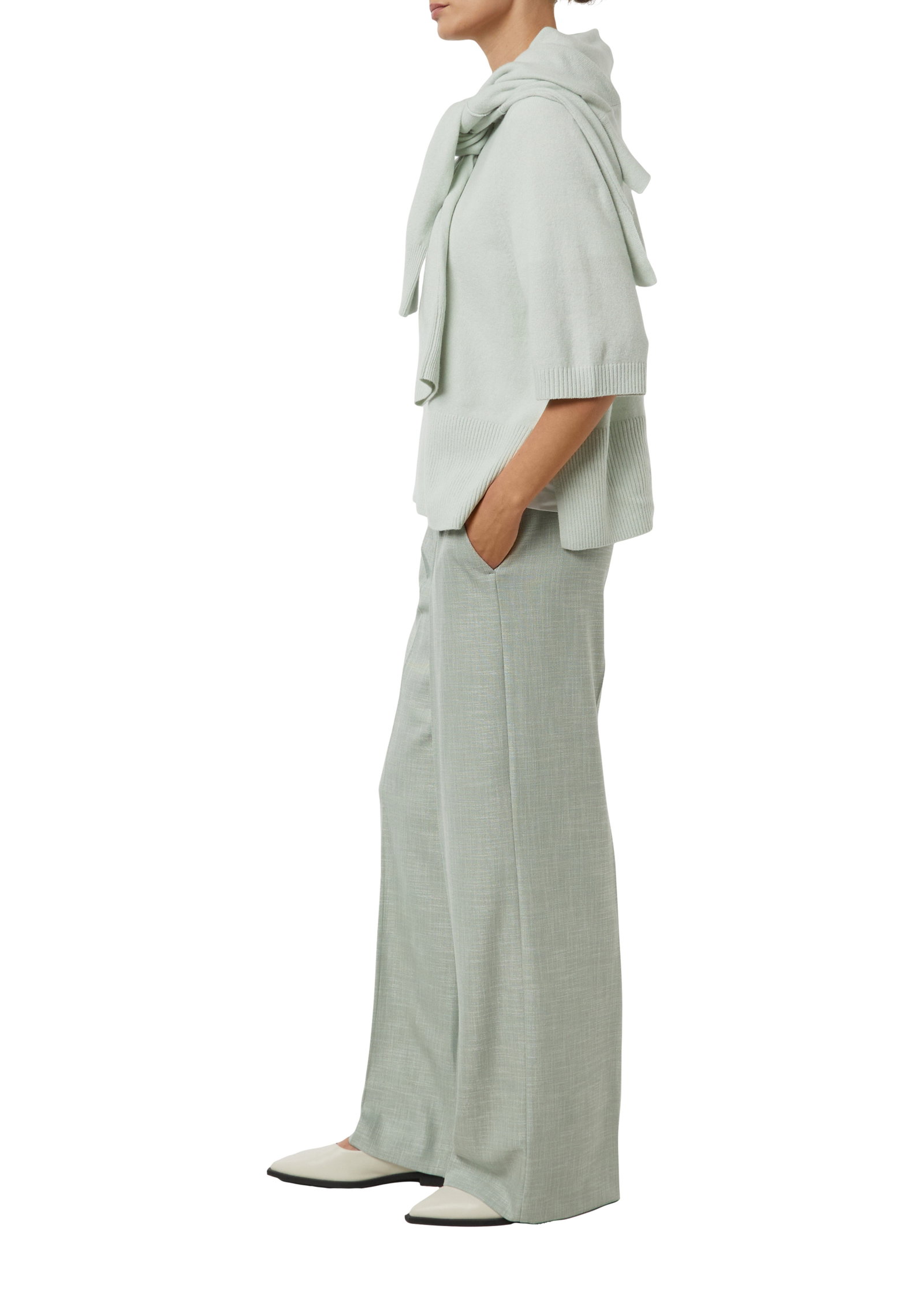 Comma elegante Wide-Leg-Hose #5