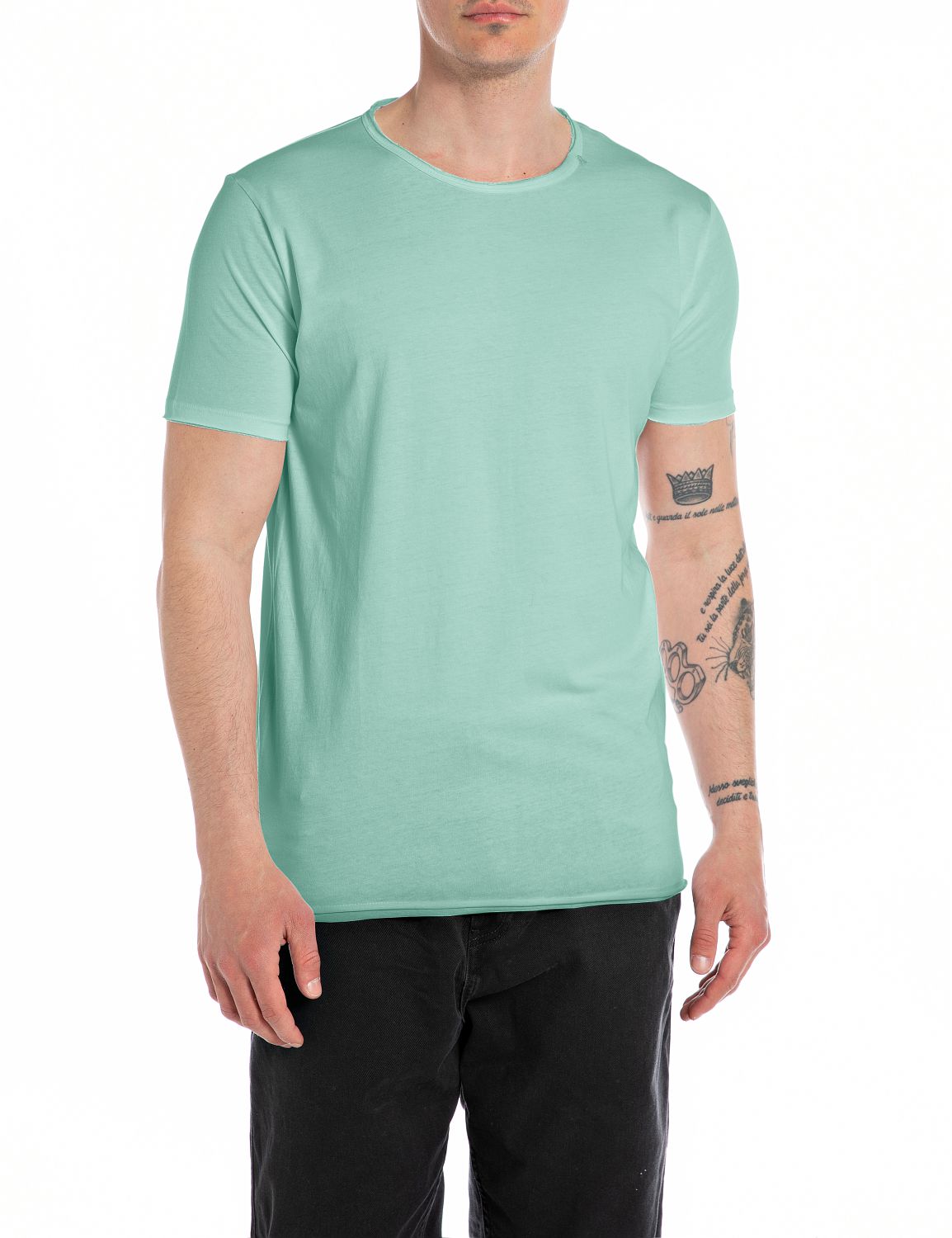 Replay Rundhals T-Shirt aus Baumwolle #1