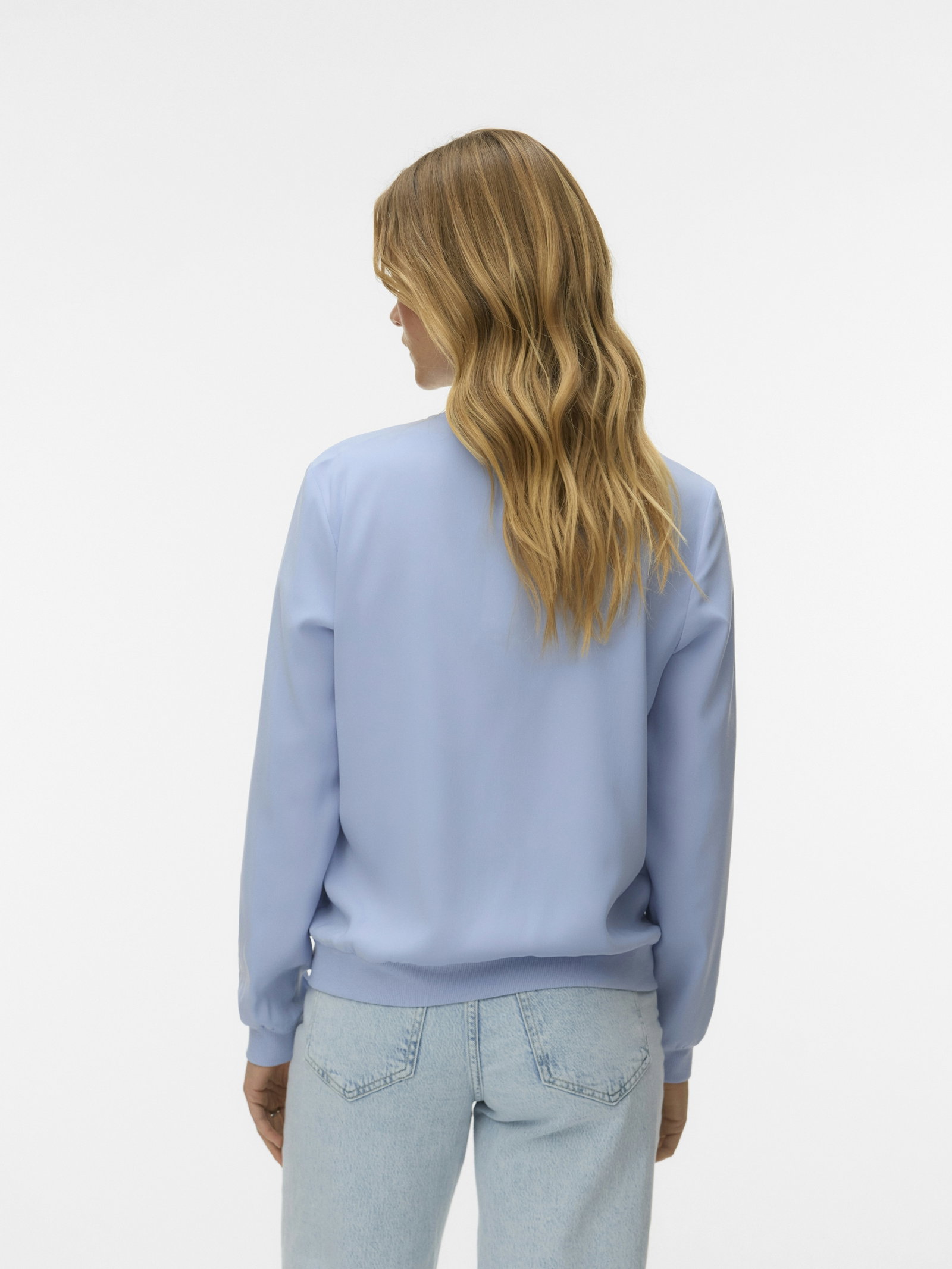 VMCOCO L/S BOMBER NOOS, Brunnera Blue #5