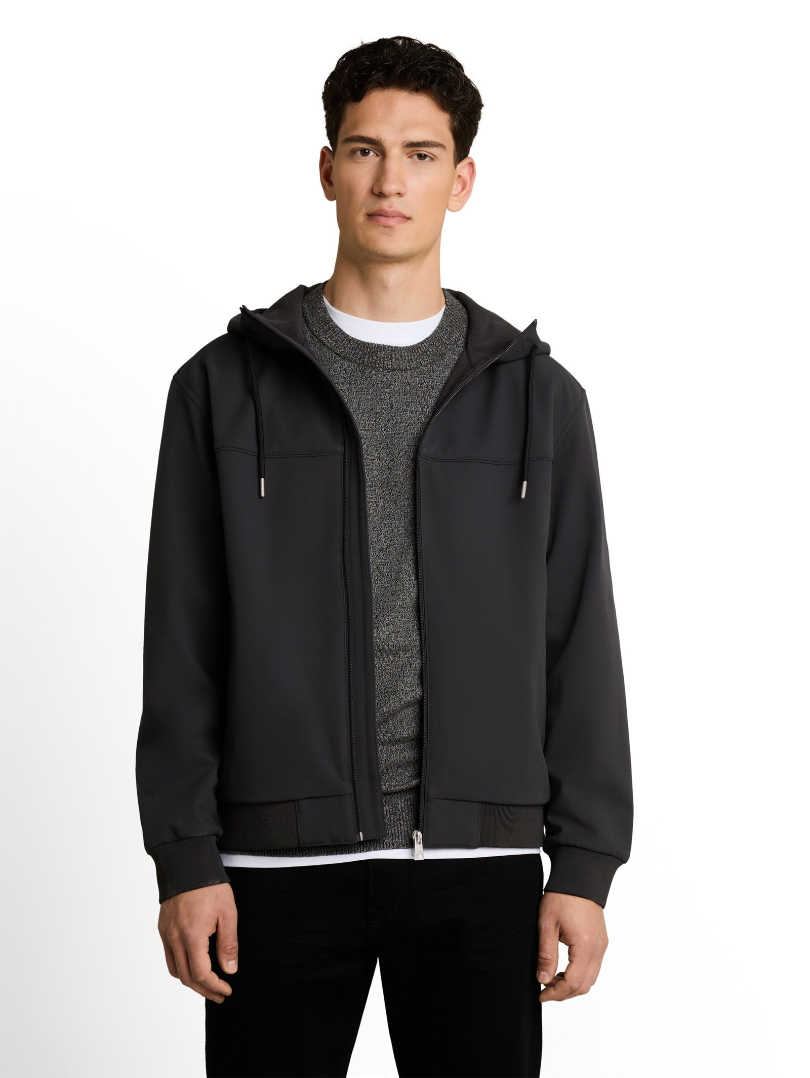 softshell jacket, Coal Mine Grey #6