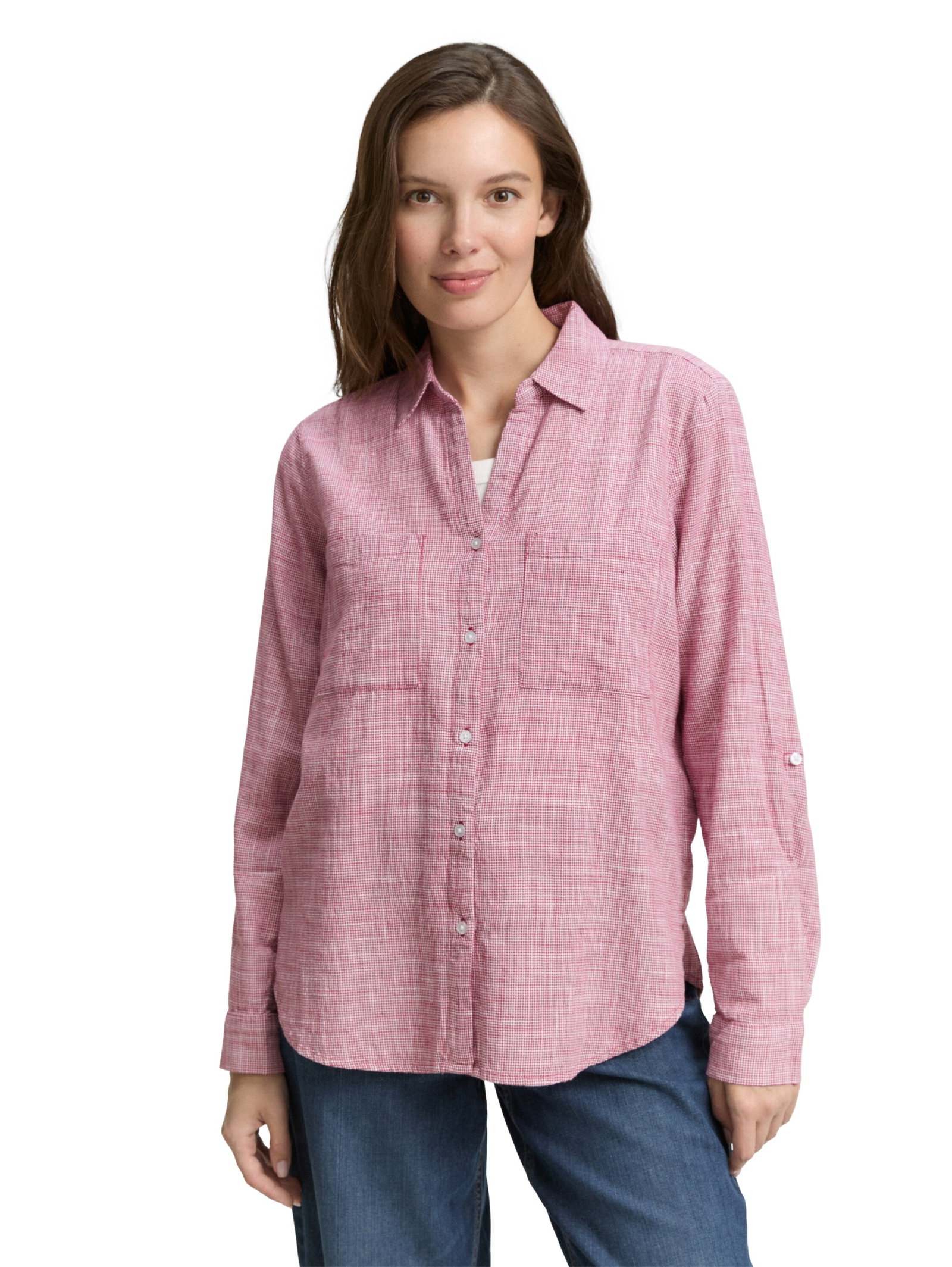 Bluse mit Brusttaschen #6