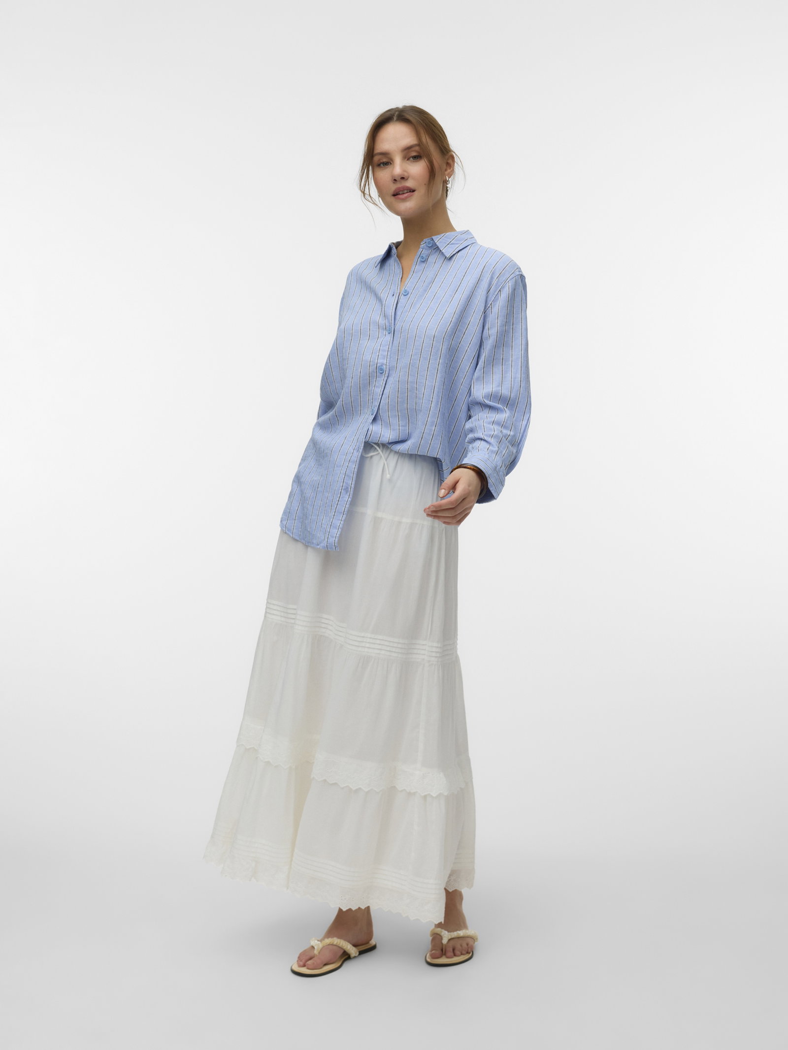 VMSANDY HW ANKLE SKIRT WVN, Snow White #3
