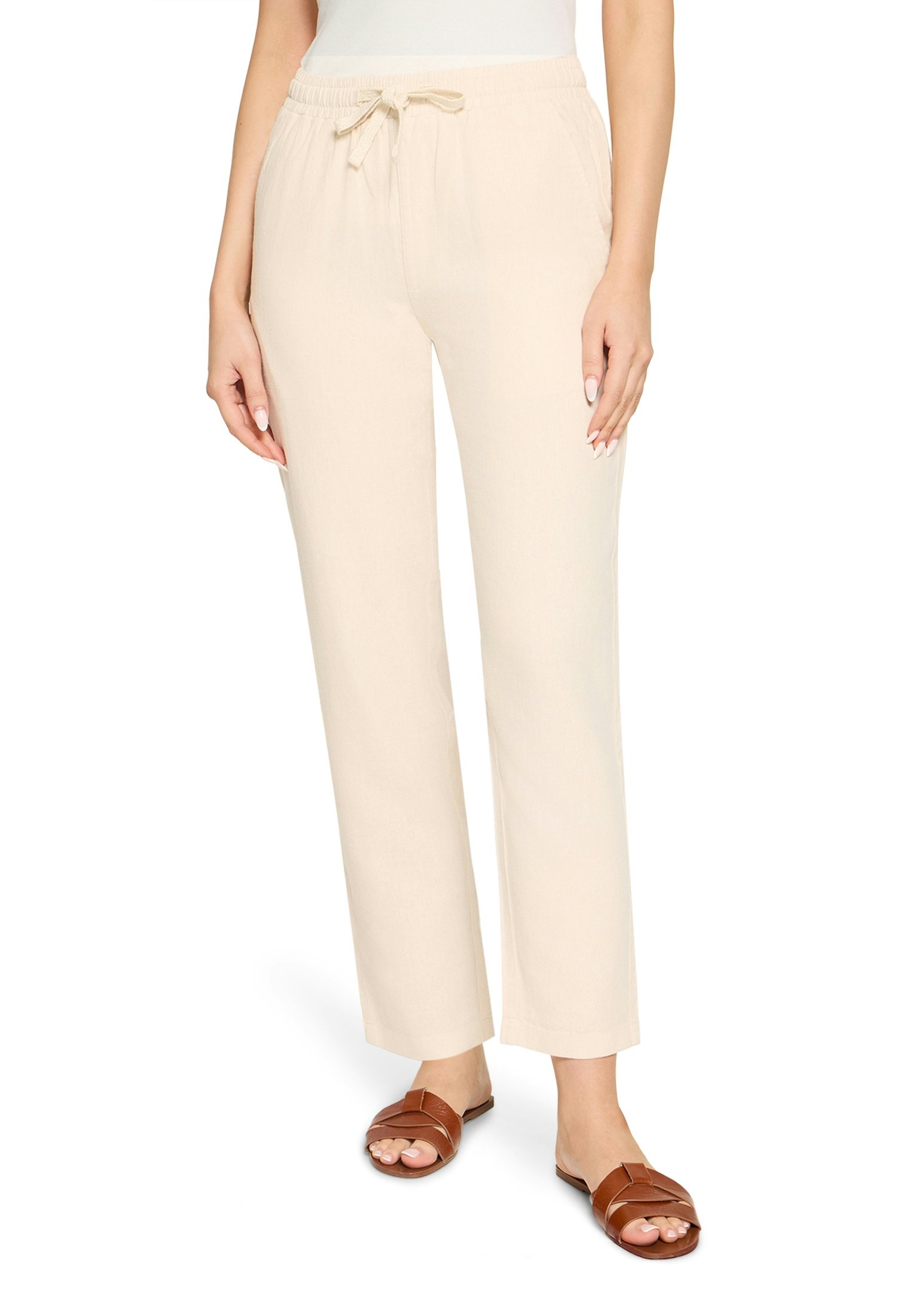 Hose Casual 1/1 LAEnge, Oat Milk #3