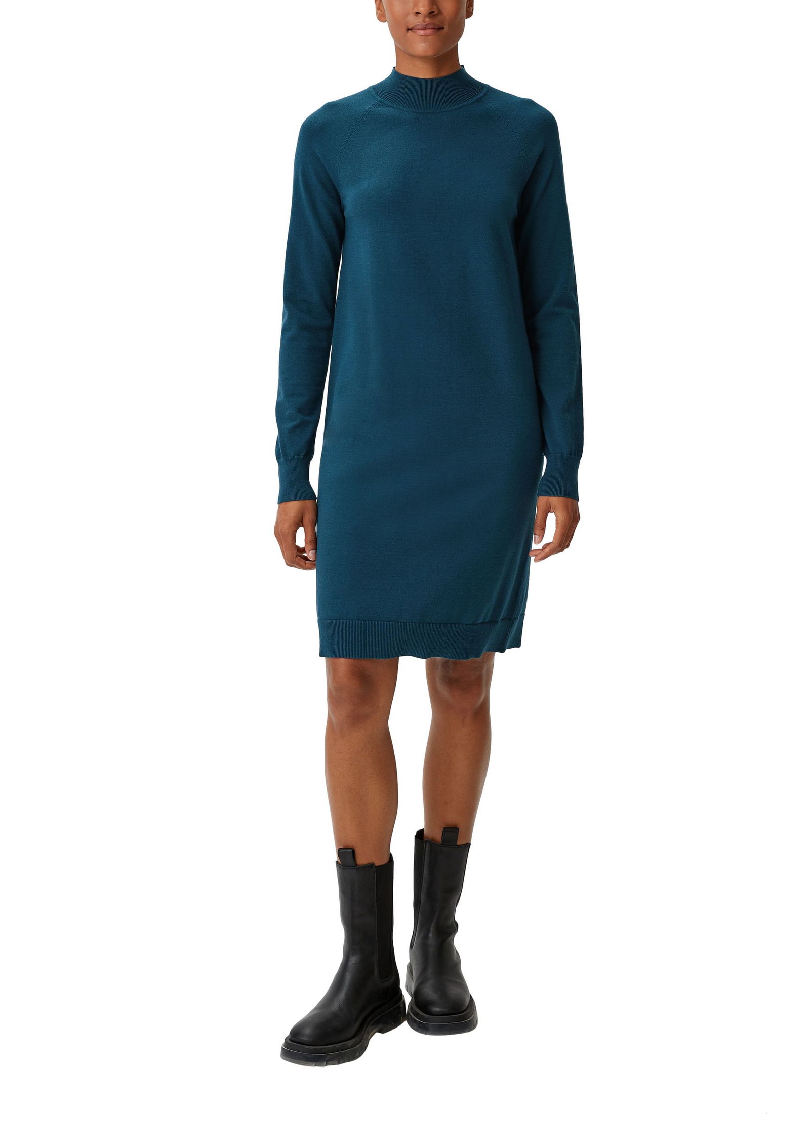 Comma | Comma Strickkleid | 44 | petrol