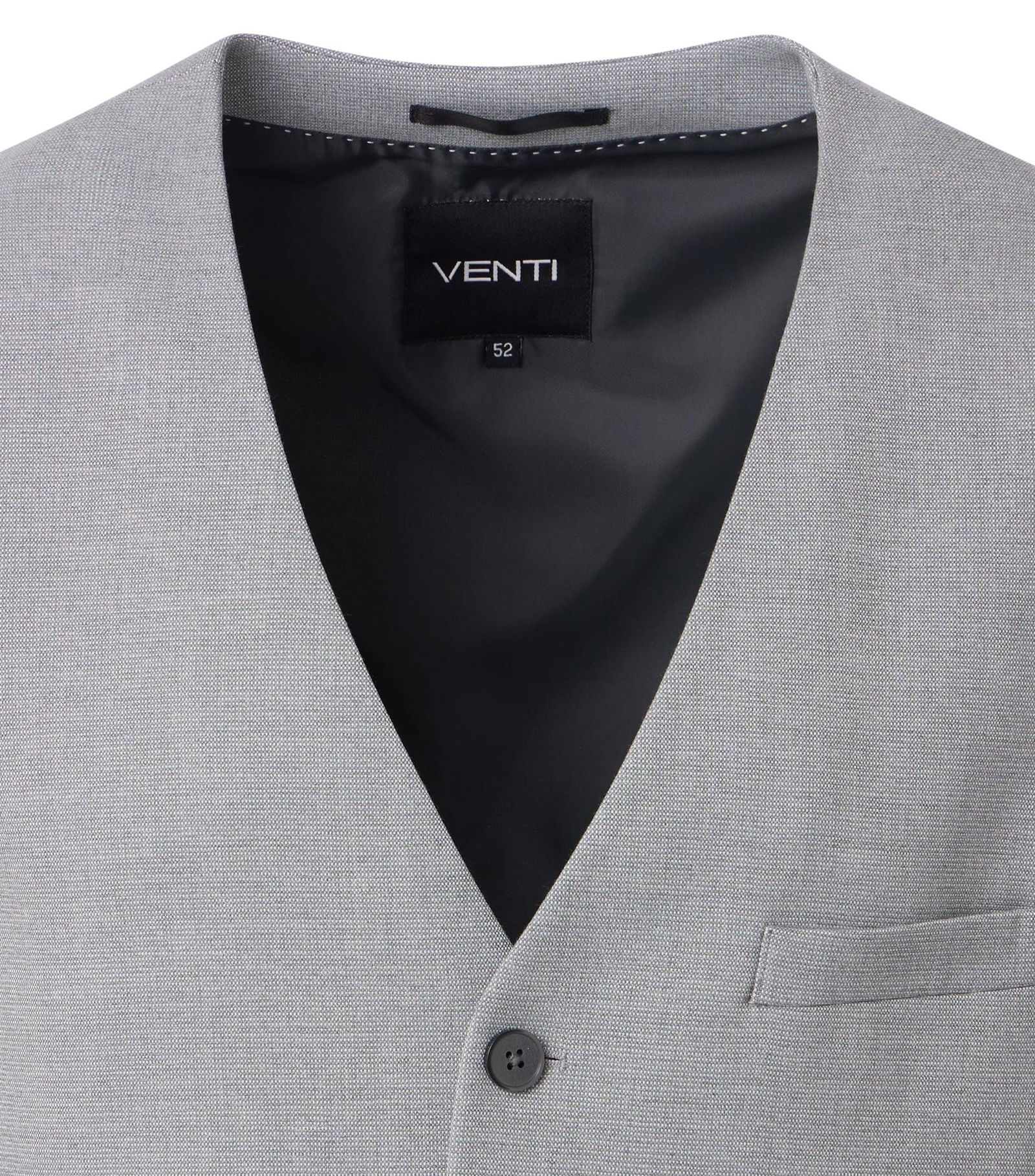 VENTI |  VENTI Weste  | 48 | silber