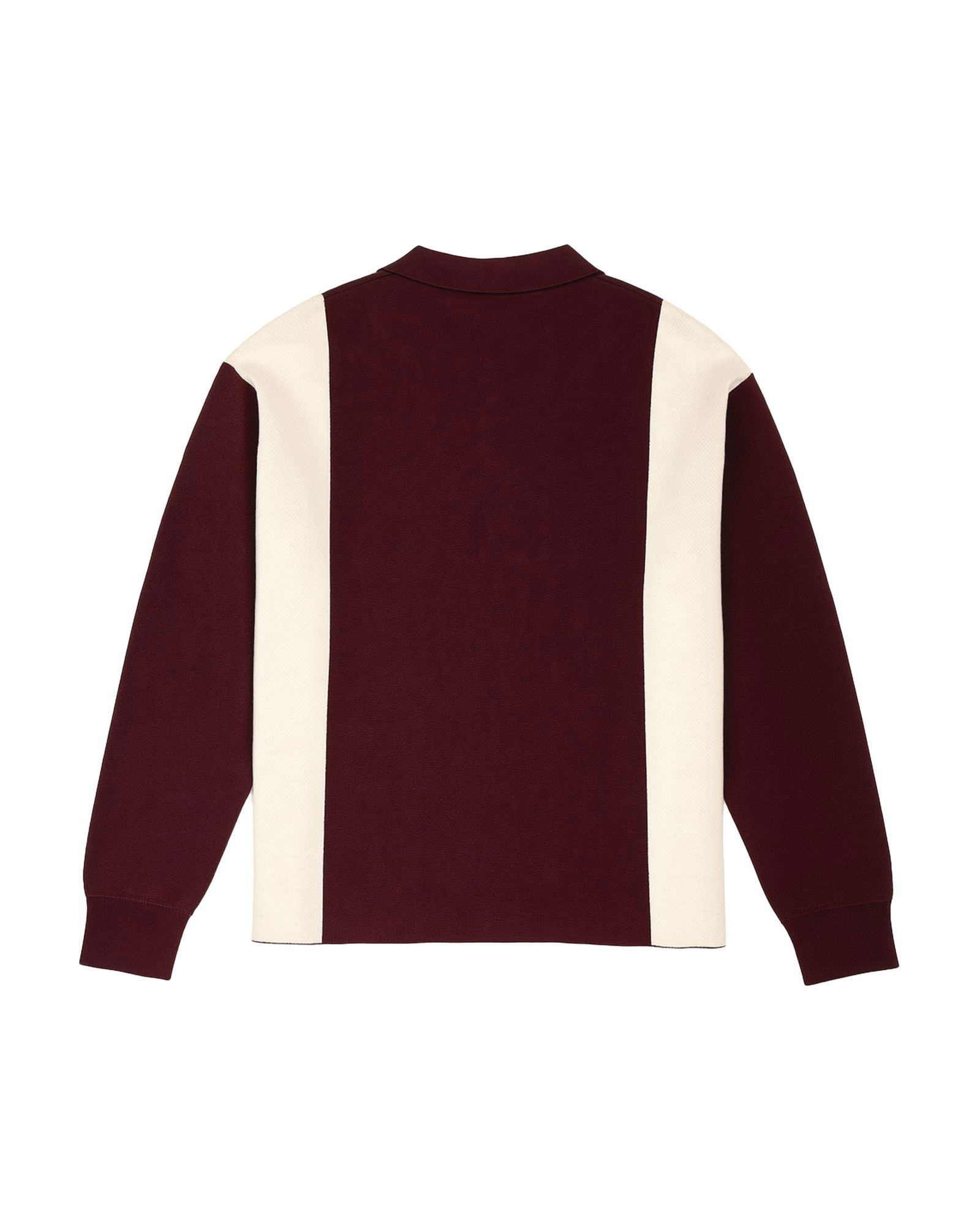 Prohibited |  Prohibited Sweater Contrast Clubhouse Knit | M | bordeaux