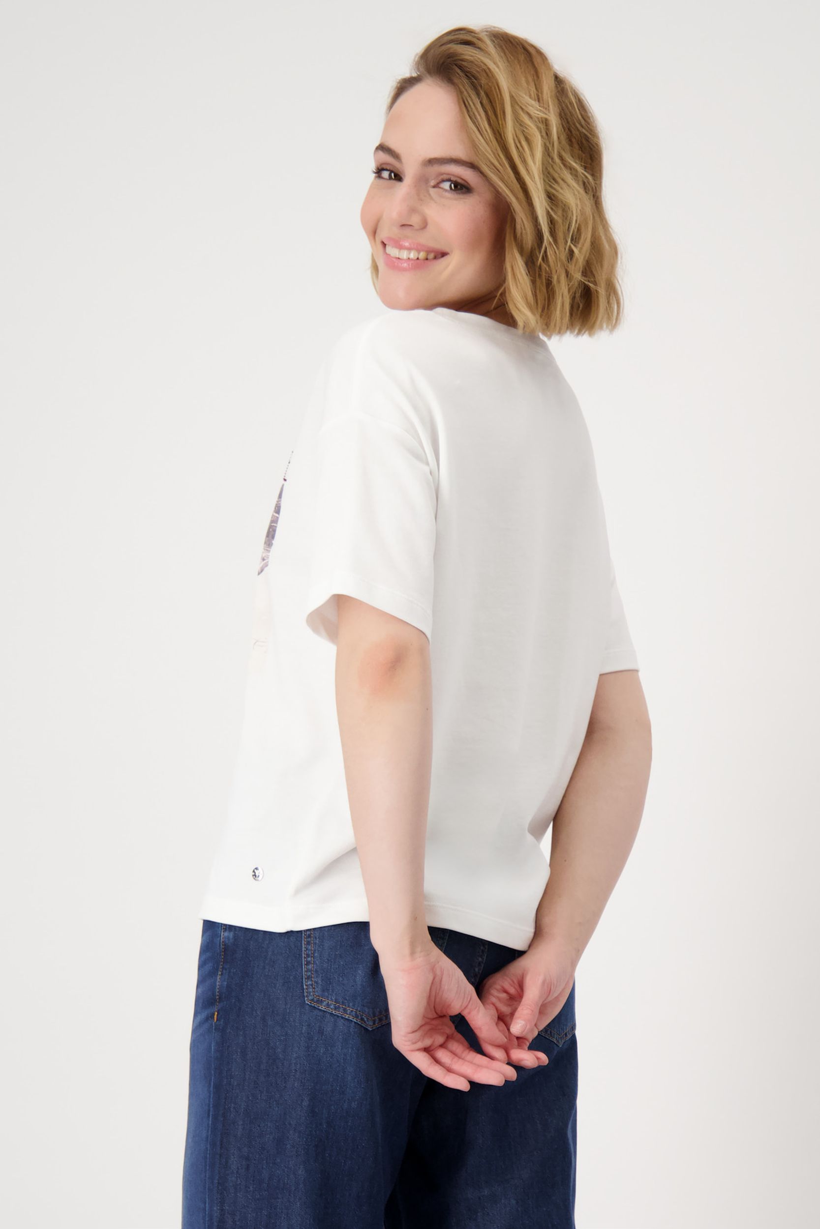 Monari |  T-Shirt, cream | 44
