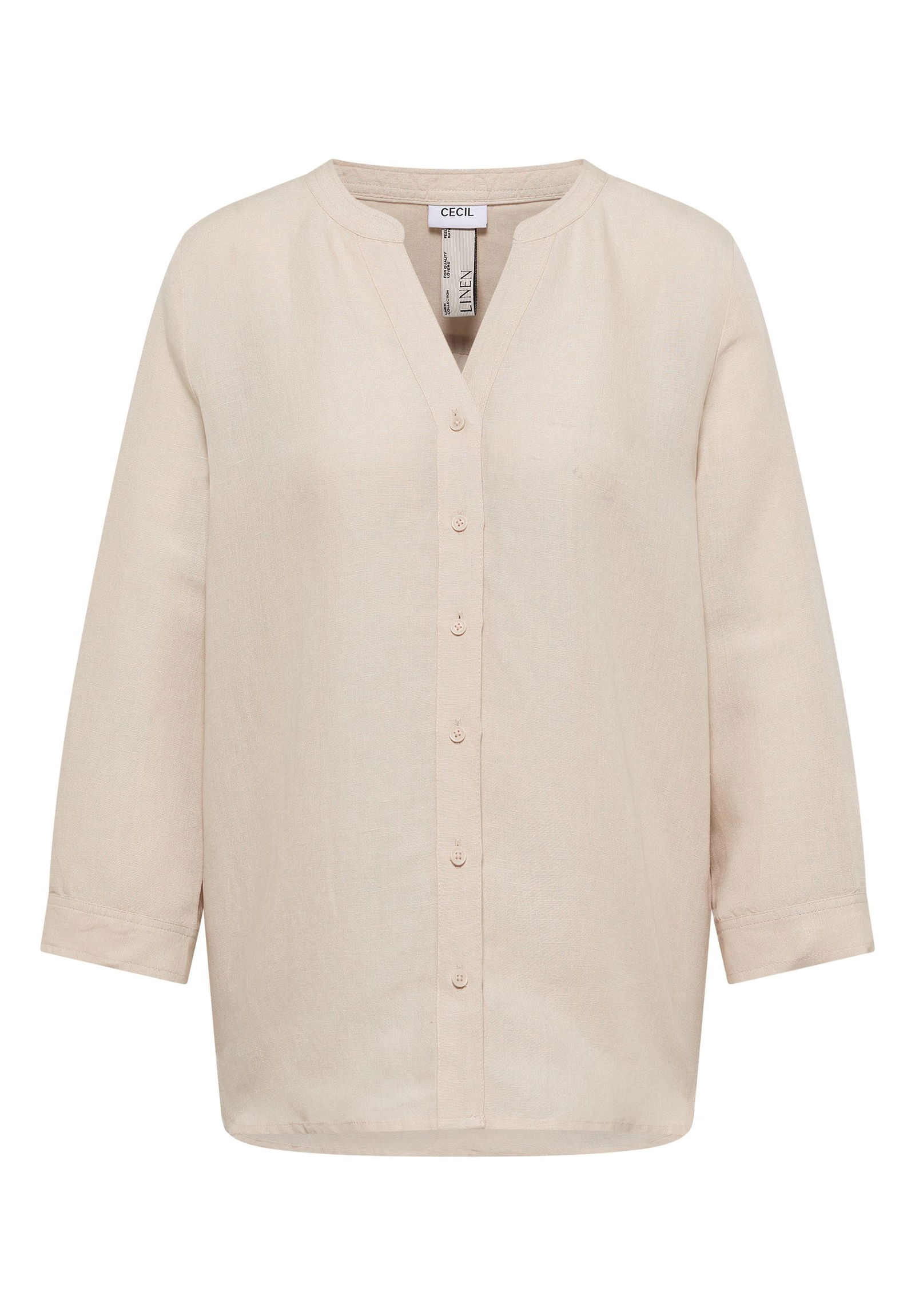 CECIL |  CECIL Bluse aus Leinen  | XXL