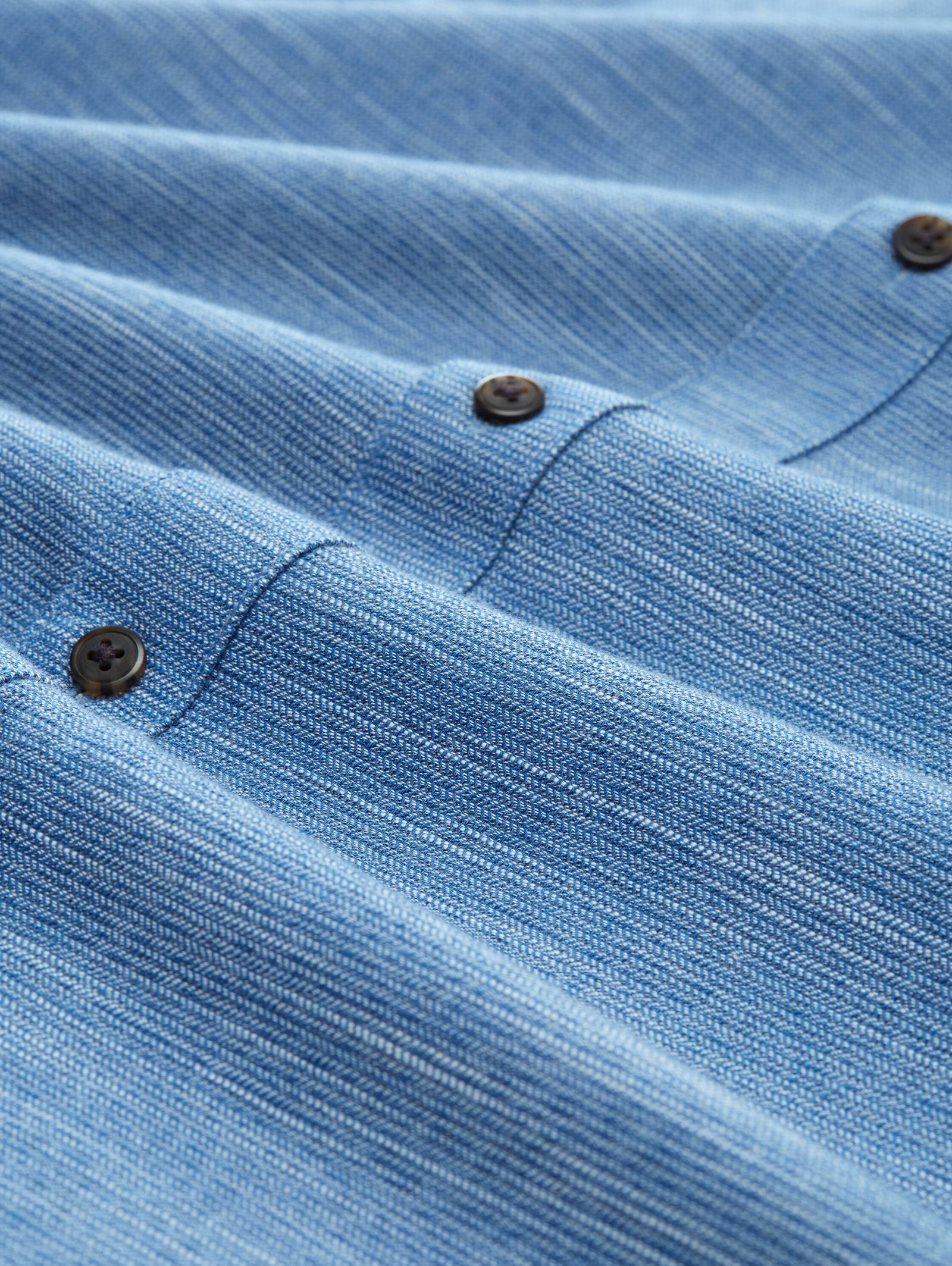 Tom Tailor | Tom Tailor Hemd Slim Fit | XXL | blue horizontal structure