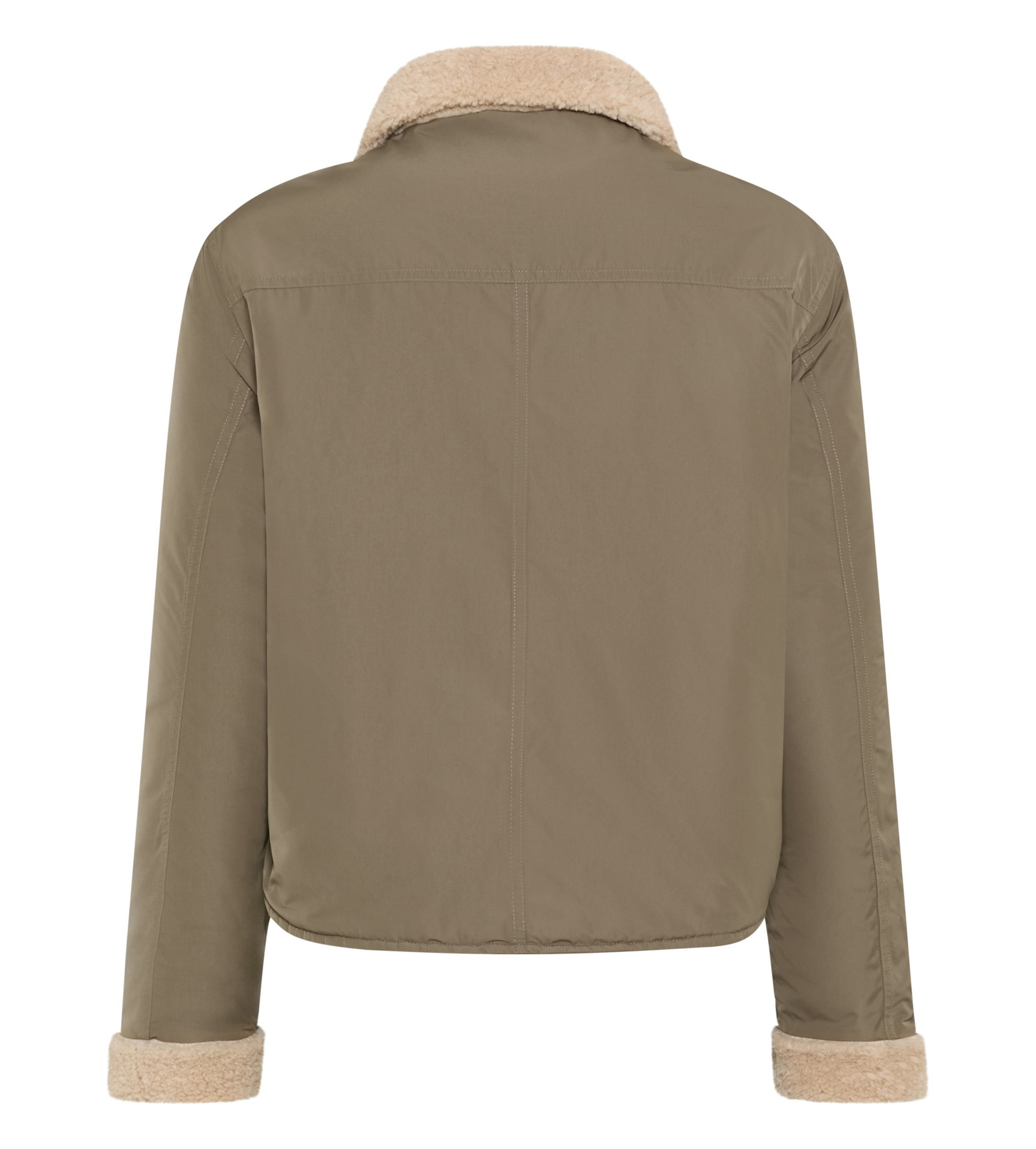 JACKE WEBPELZ, TAUPE #2