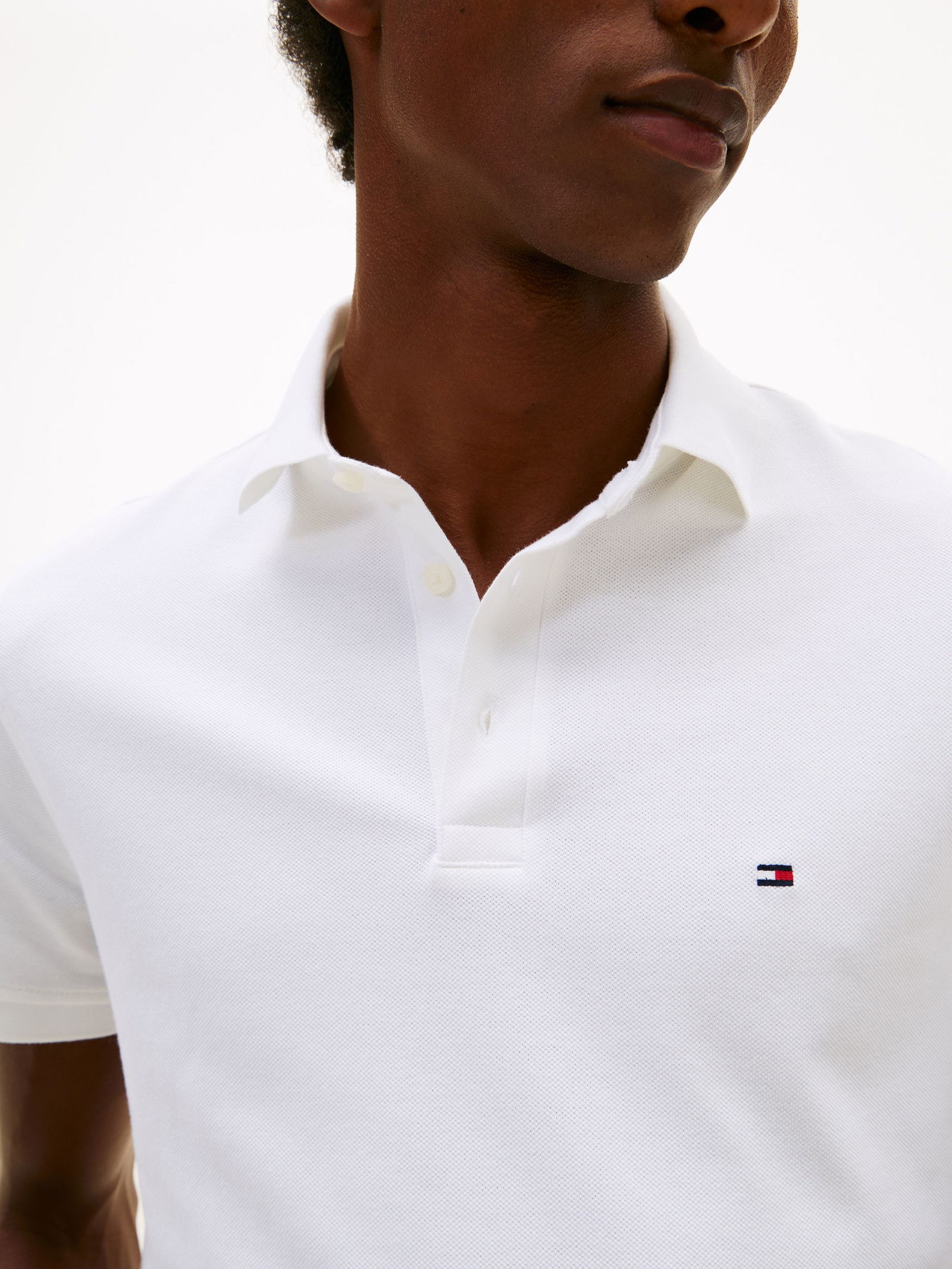 Tommy Hilfiger |  Tommy Hilfiger Poloshirt  | L | white