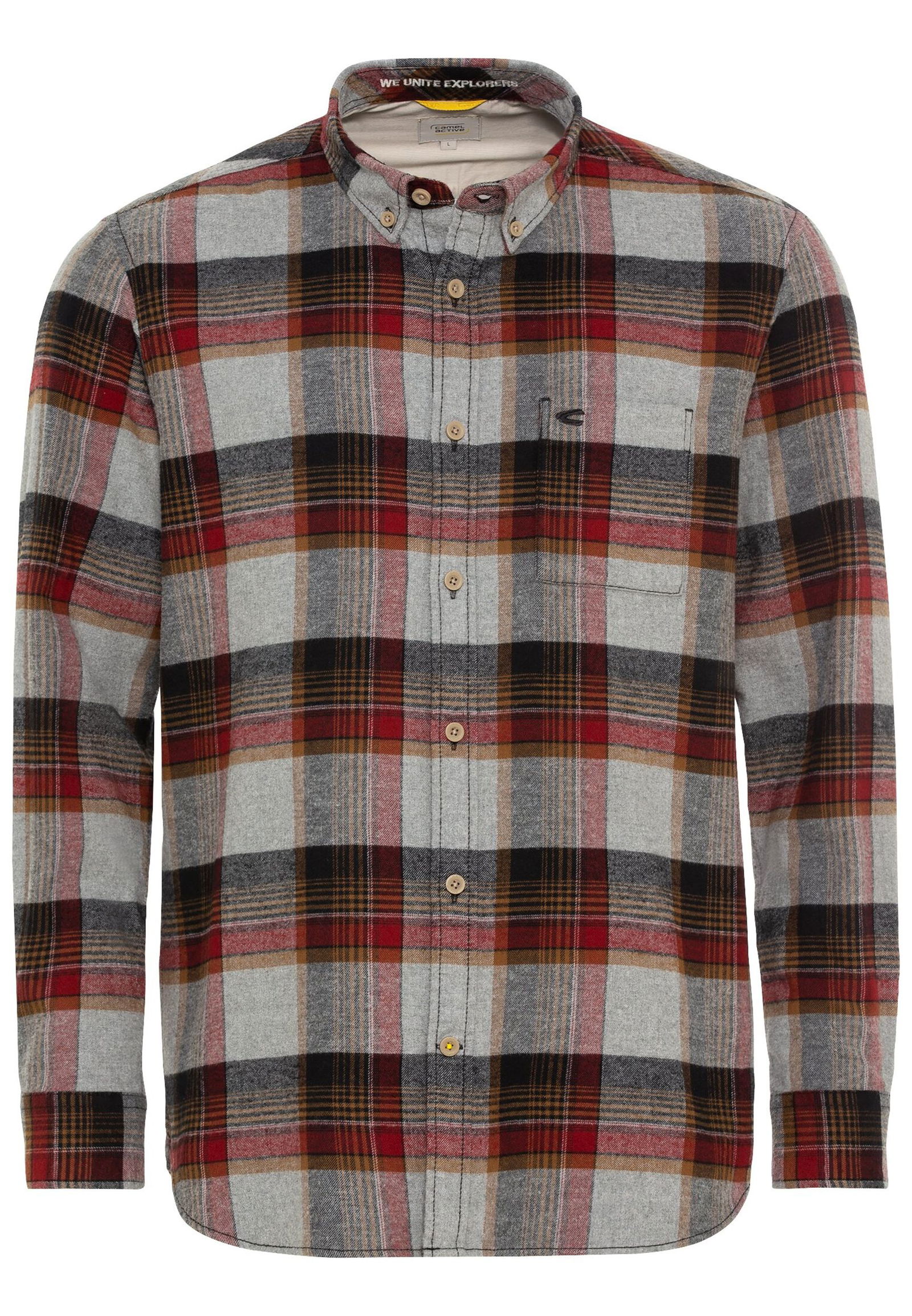 21ed5f010b4a0dd74da5ab56e04837cd Camel Active Flanellhemd im Karomuster