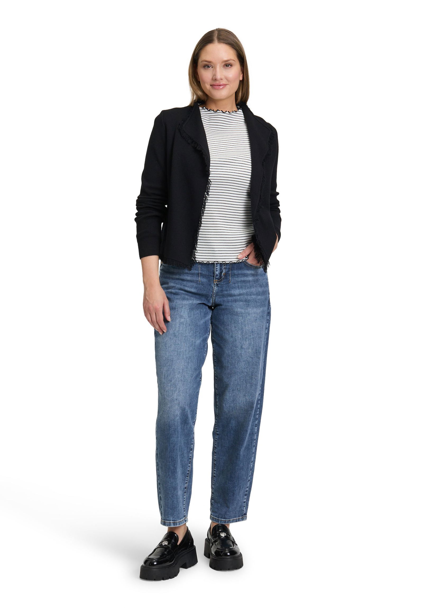 Cartoon |  Cartoon Strickjacke | Cardigan  | 46 | schwarz