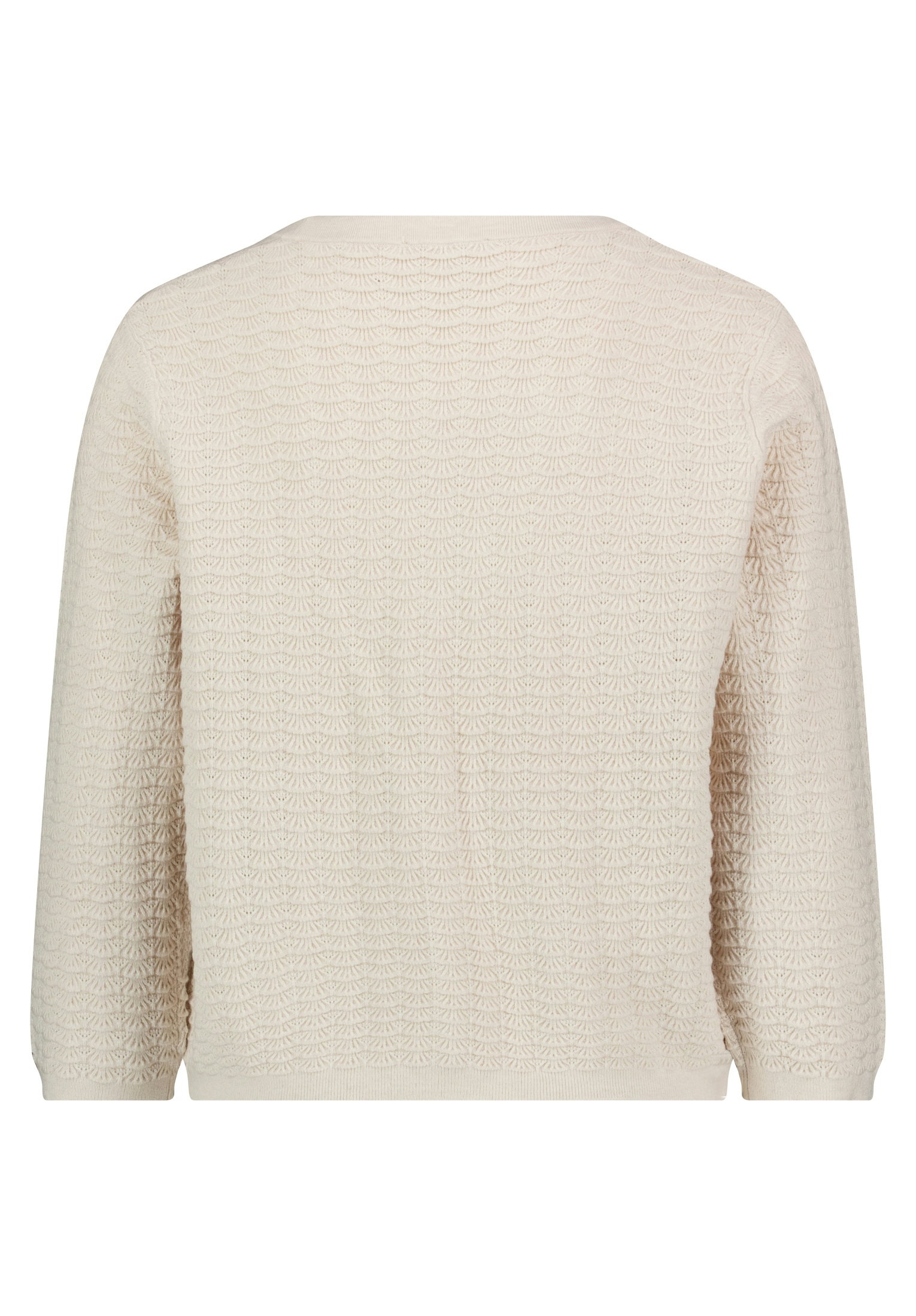 Strickjacke Kurz 3/4 Arm, Silky Beige #2