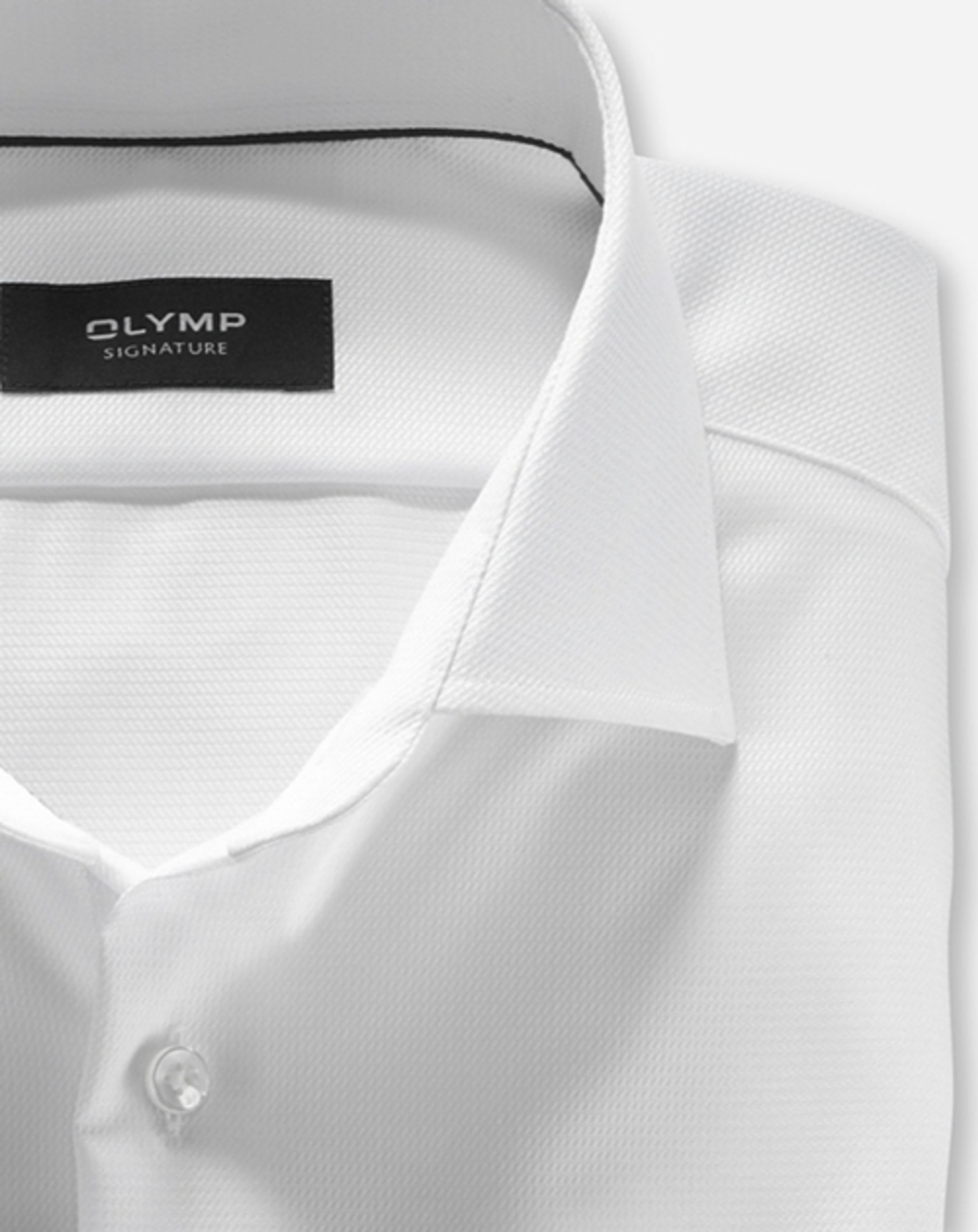 OLYMP Signature |  OLYMP Signature Hemd Slim Fit  | 45 | weiß