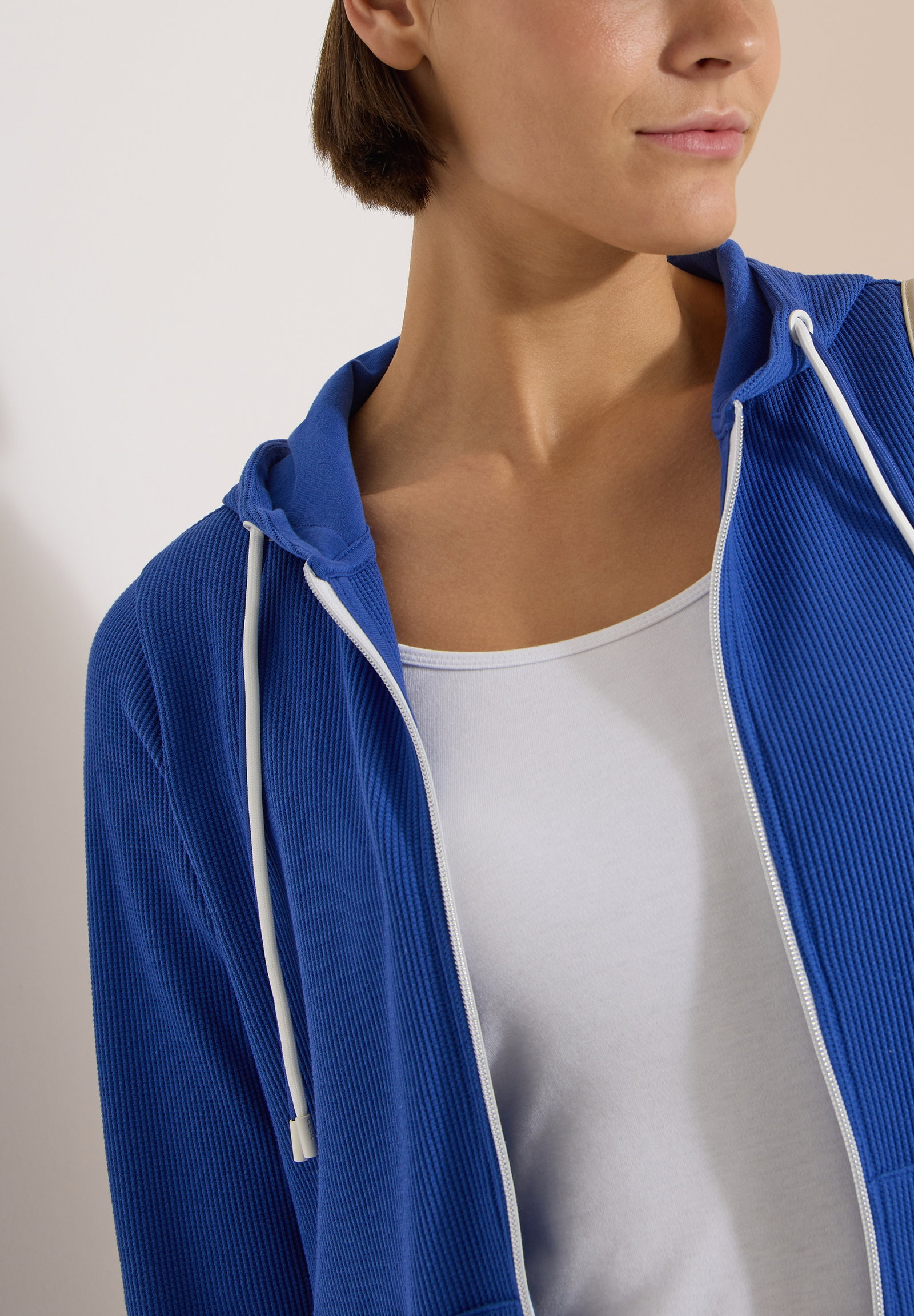 NOS Structured T-Shirt Jacket, deep river blue #5