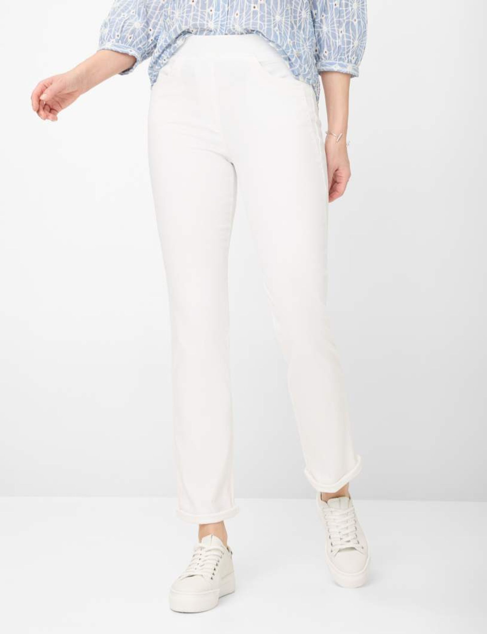 Raphaela by Brax |  Rafaela by Brax Five-Pocket-Jeans "Pamina Fun" | 42 | white