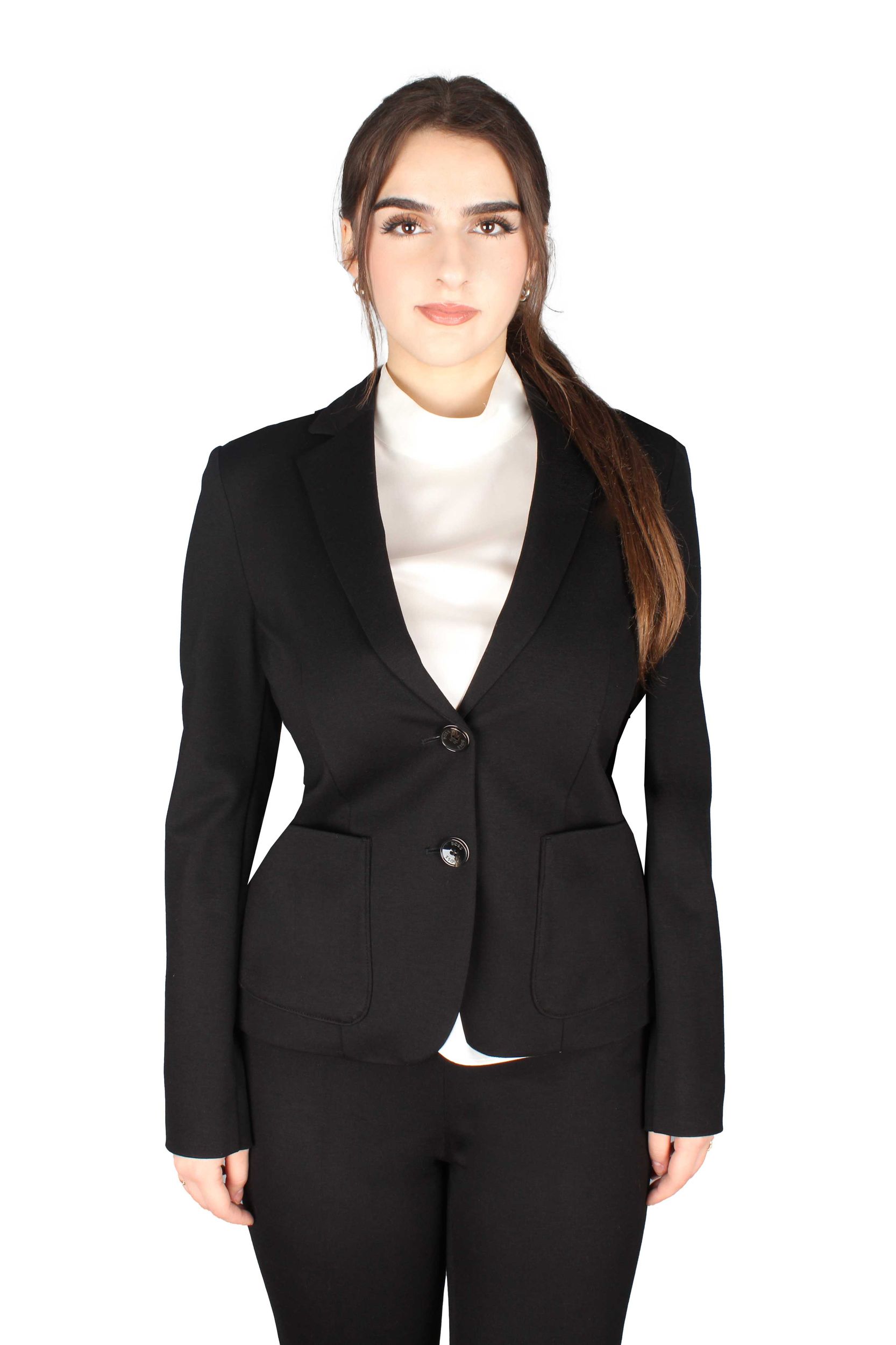 BOSS Black |  BOSS Extra Slim-Fit Blazer "Jonalahra" | 46 | black