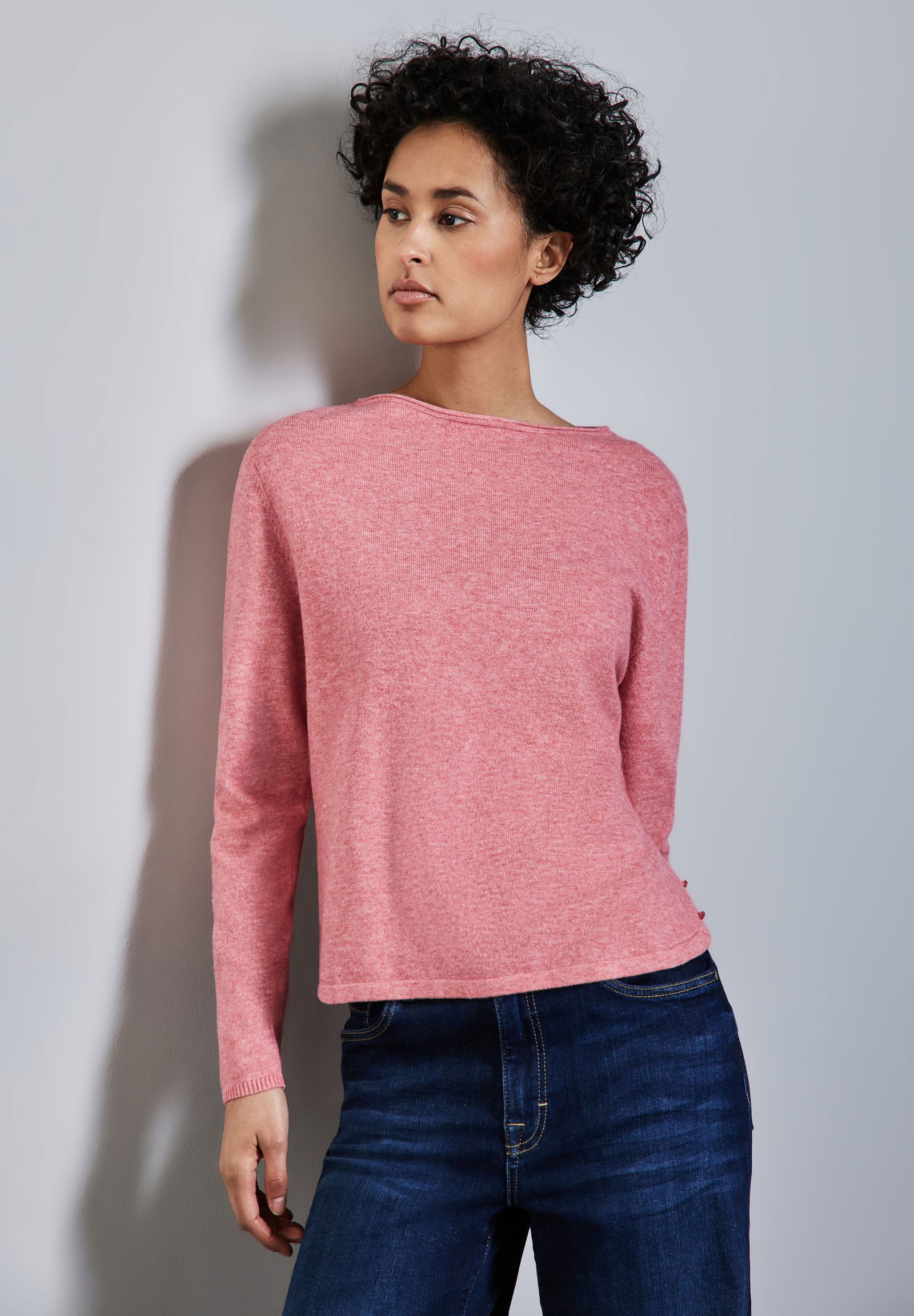 Street One |  Street One Pullover  | 38 | sugar coral mel.