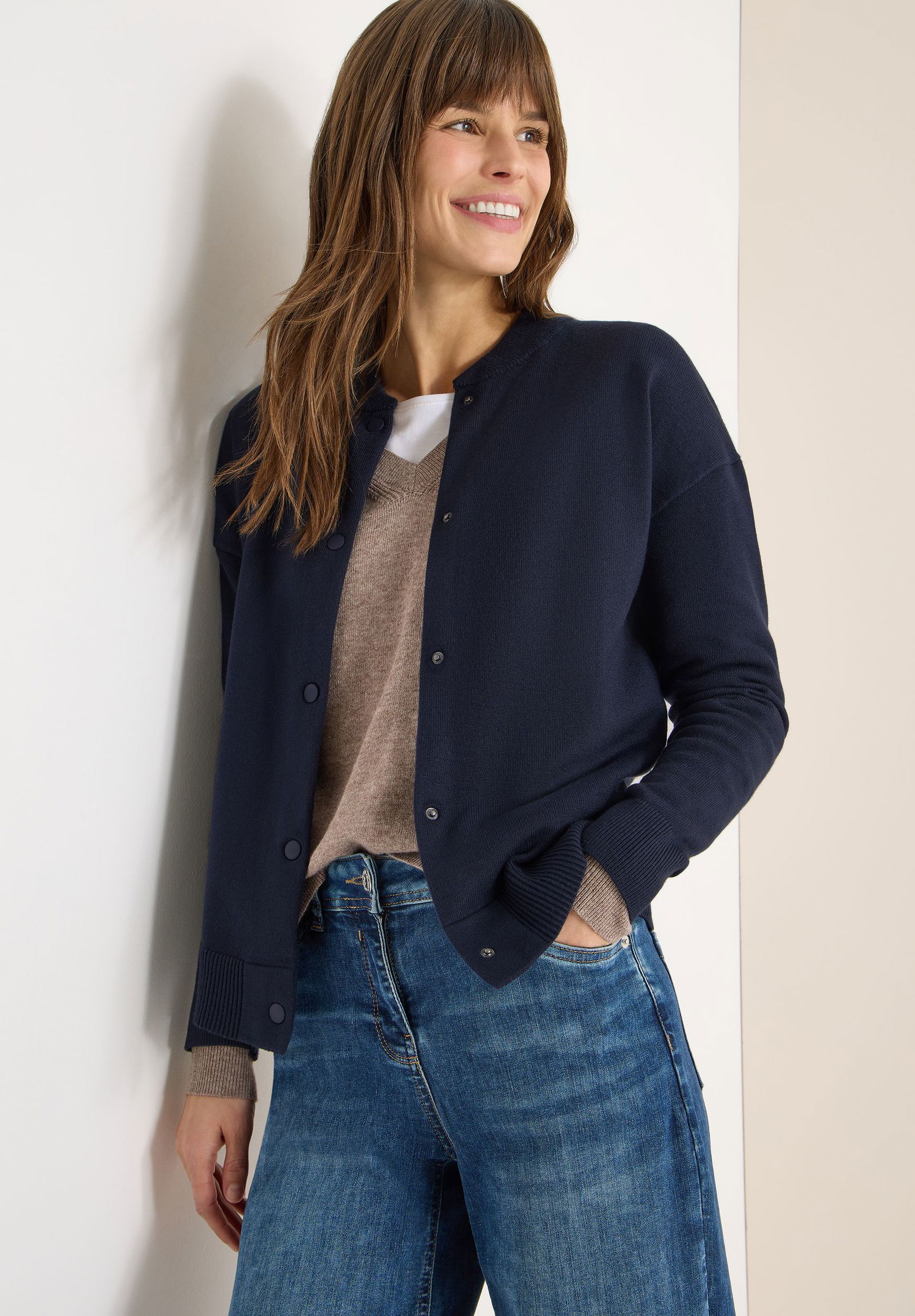 CECIL |  CECIL Strickjacke | Cardigan  | S | universal blue