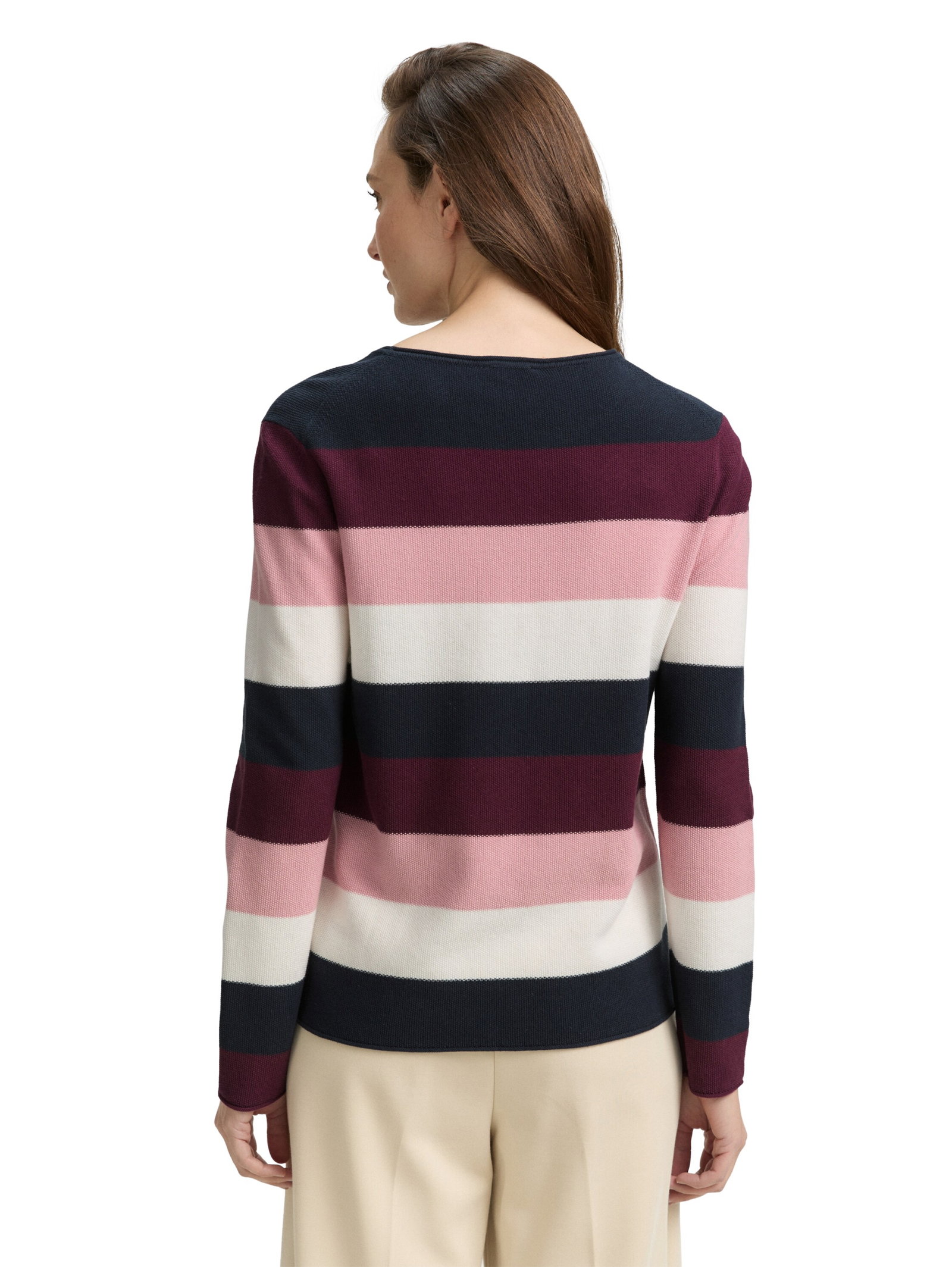Tom Tailor Gestreifter Strickpullover #4