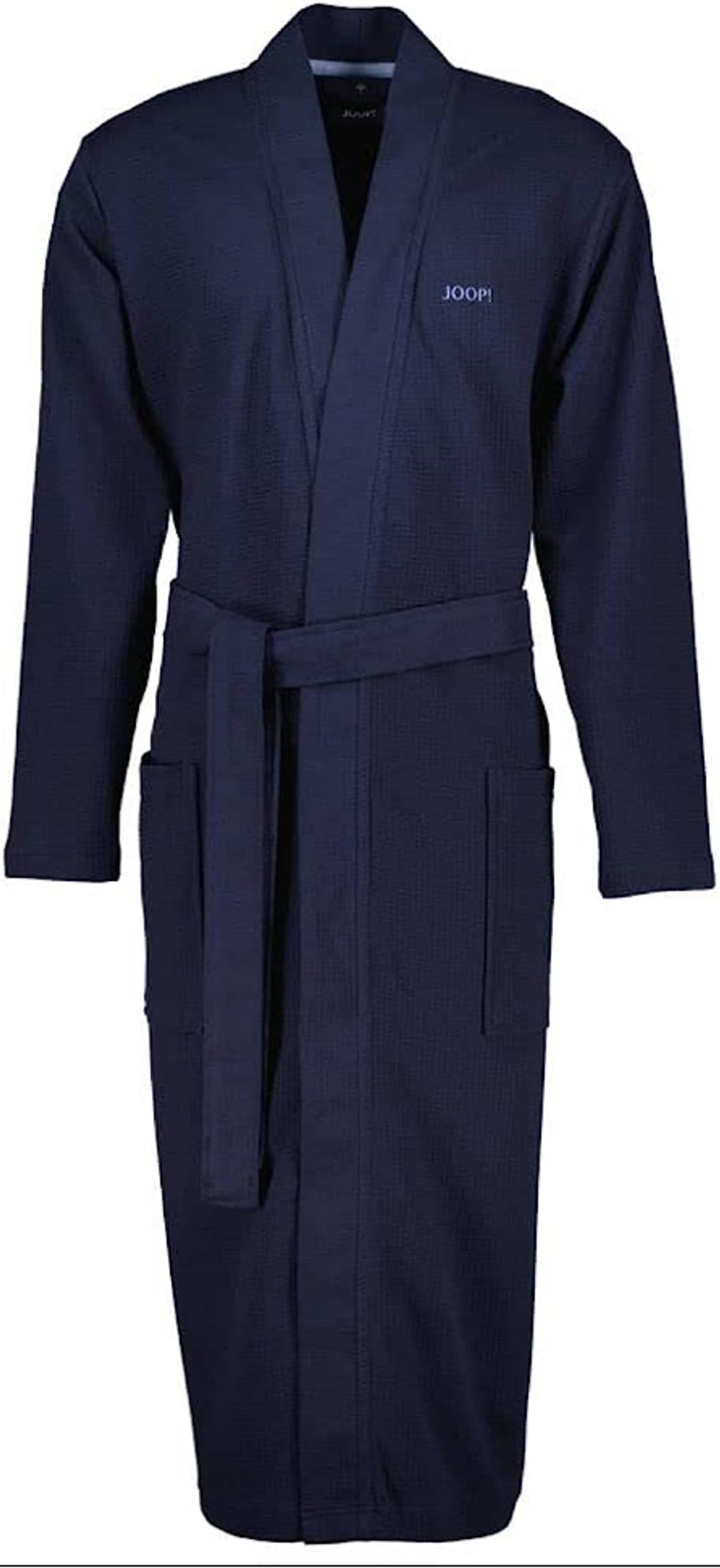 9a8a18f6c34c2de452b99432ee973040 Joop Herren Bademantel m Kimono-Style mit Cornflower-Stickerei