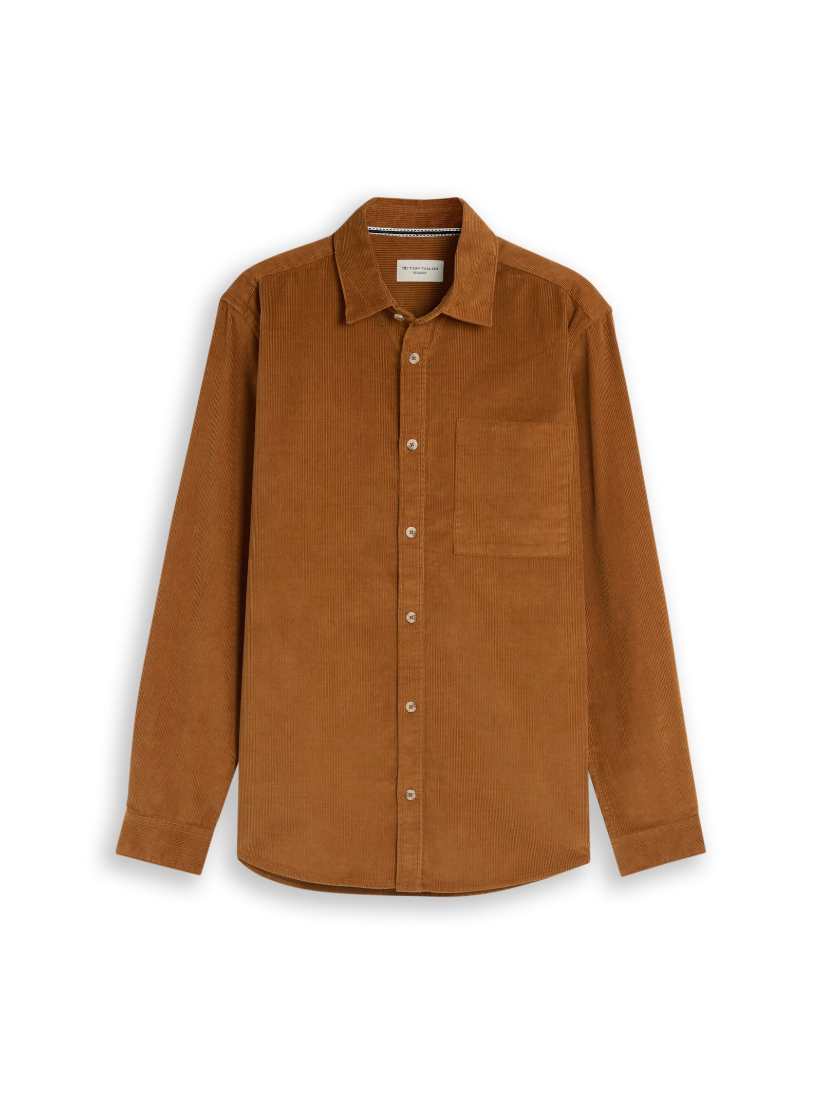 soft corduroy shirt, bright camel brown #7