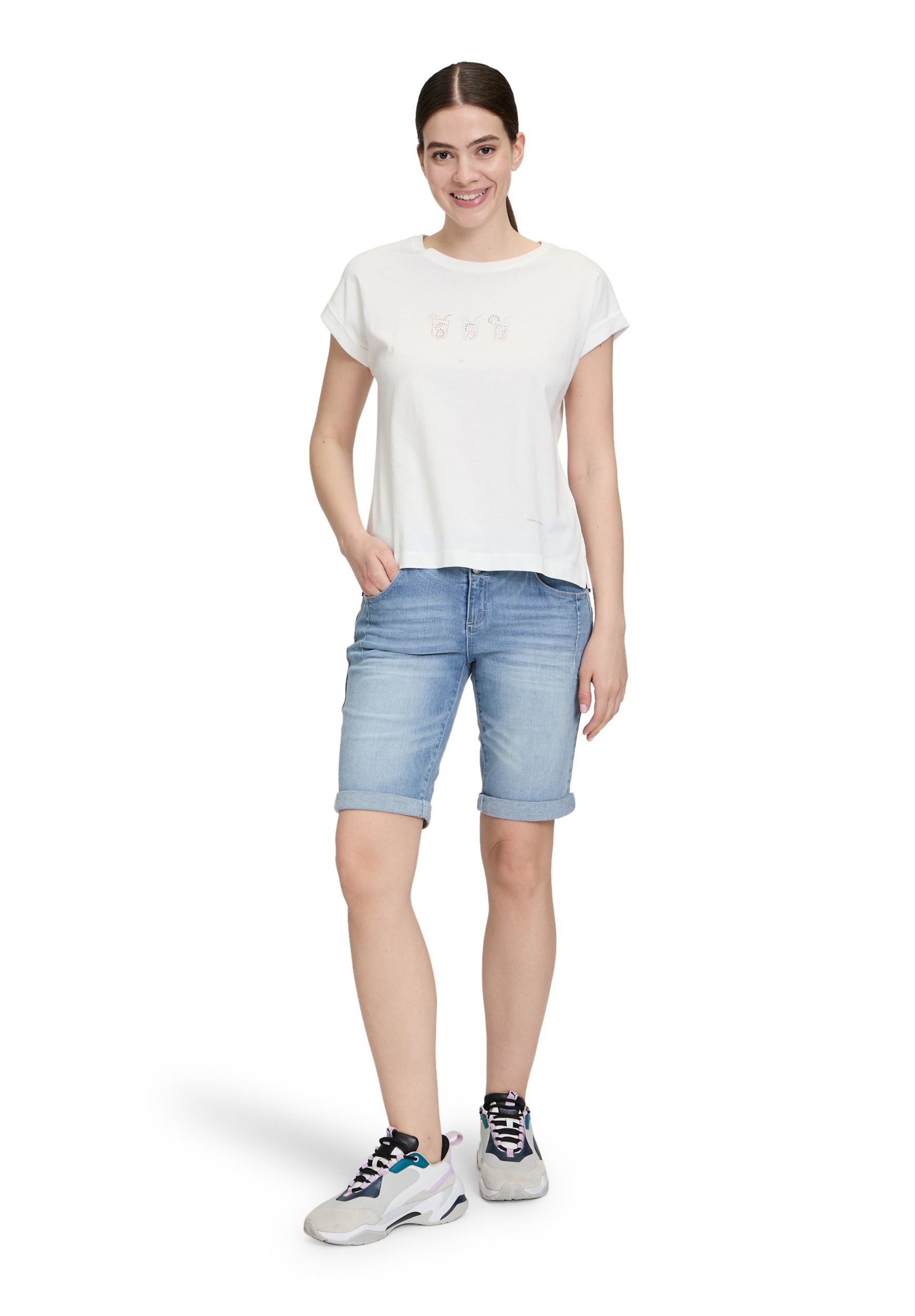  |  Shorts Jeans, Middle Blue Denim | 42 | blau