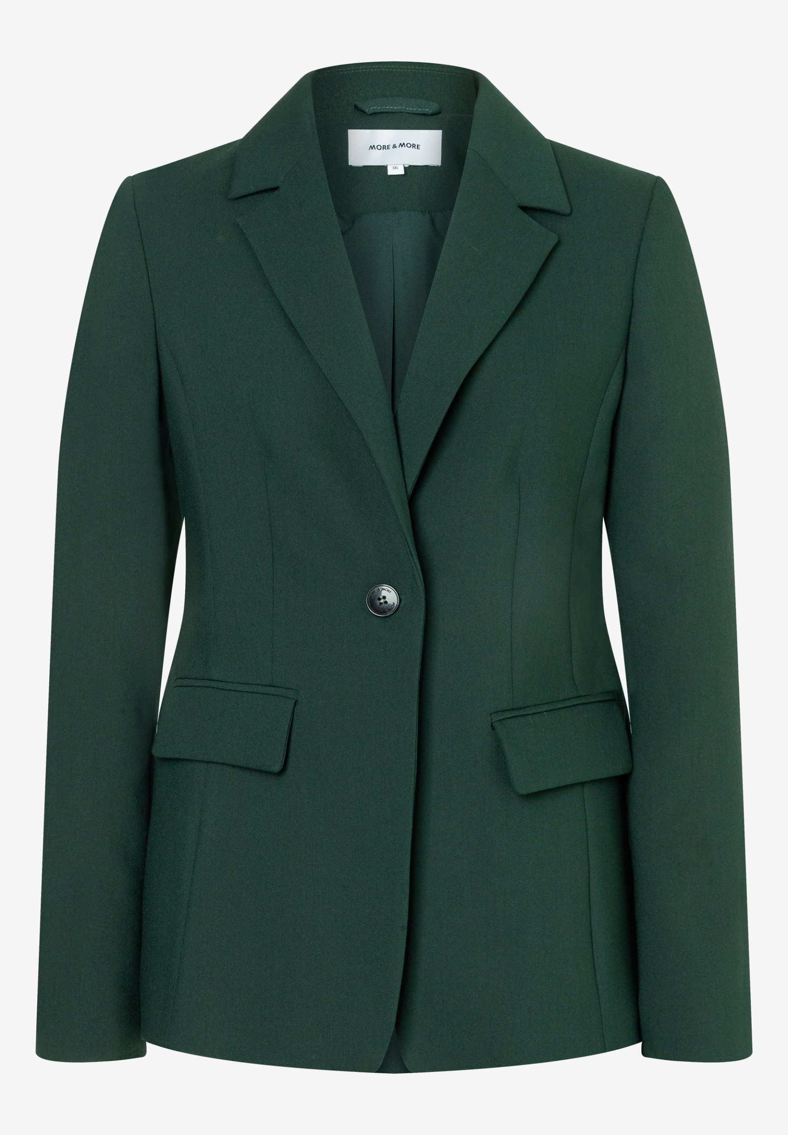 Technical Double Blazer, dark bottle green #1