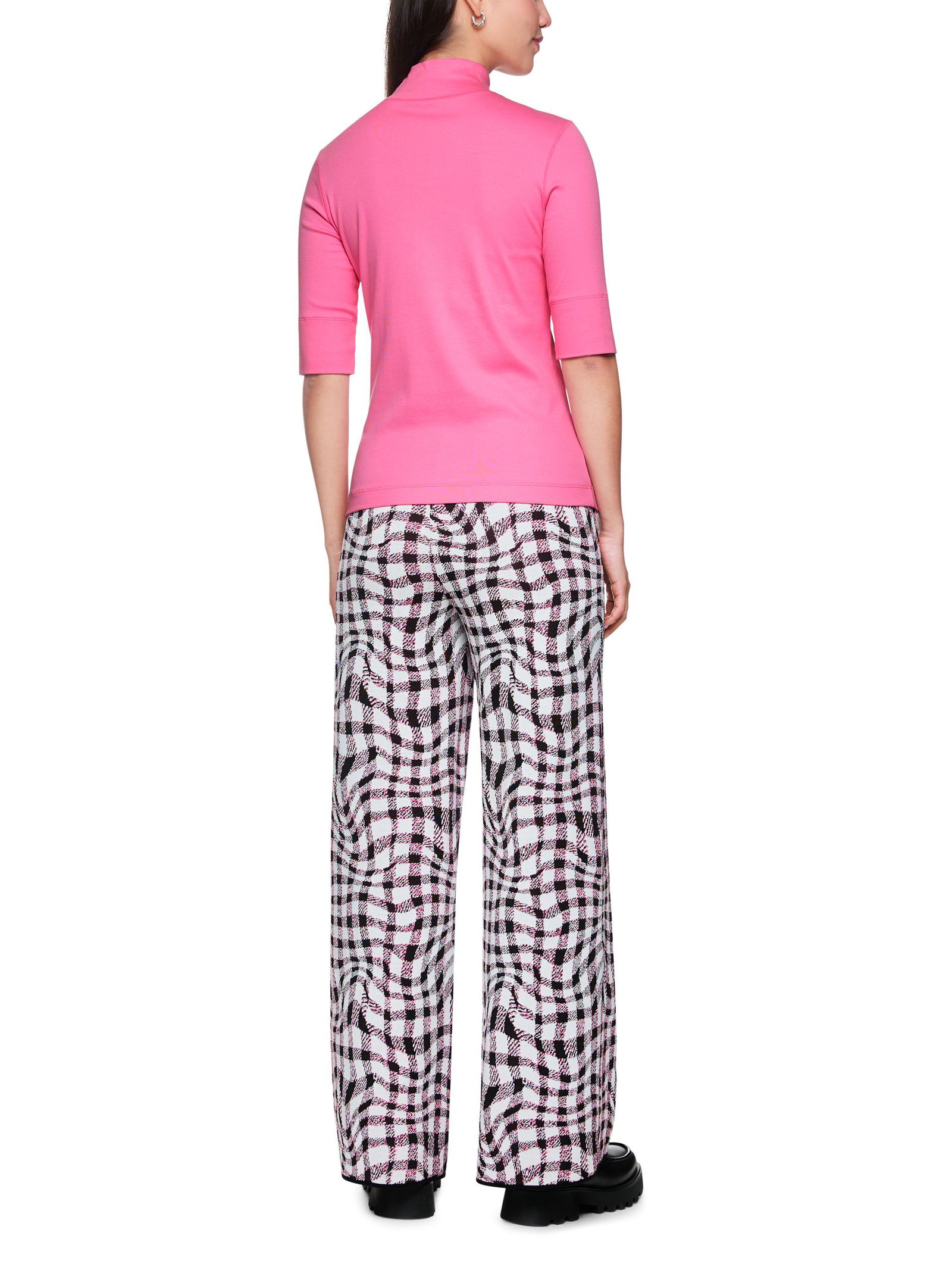 Marc Cain Sports | Basic-Shirt aus Baumwollstretch | 38 | lip gloss