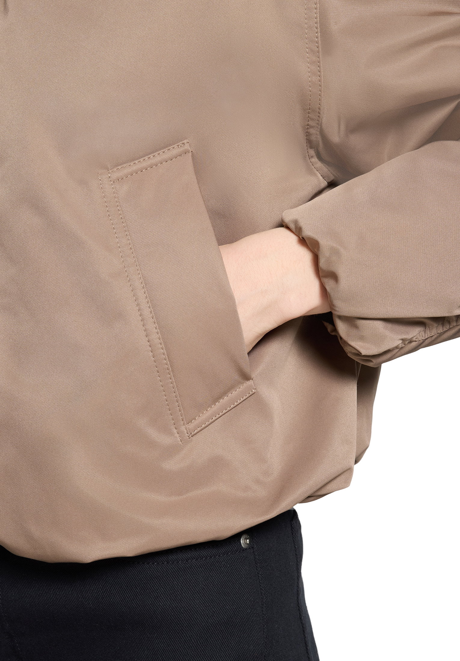 Jacke PlUEsch, Golden Almond #7
