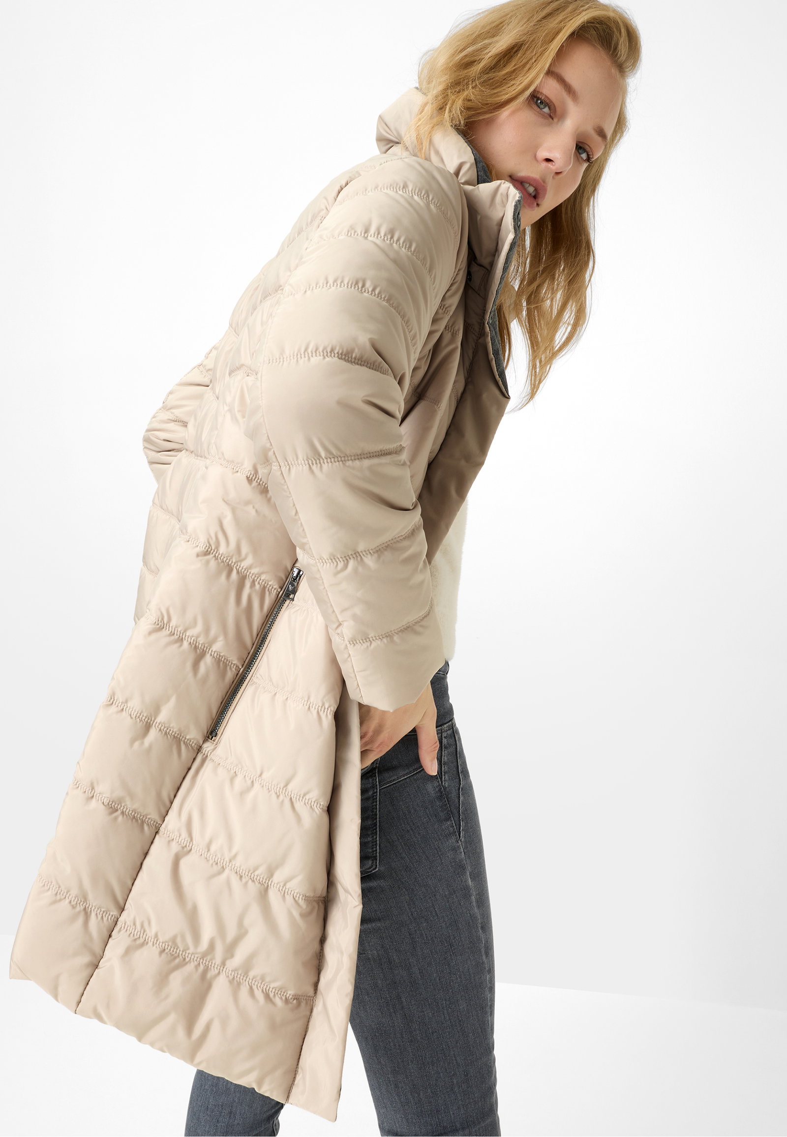 JACKE, BEIGE/KITT #6
