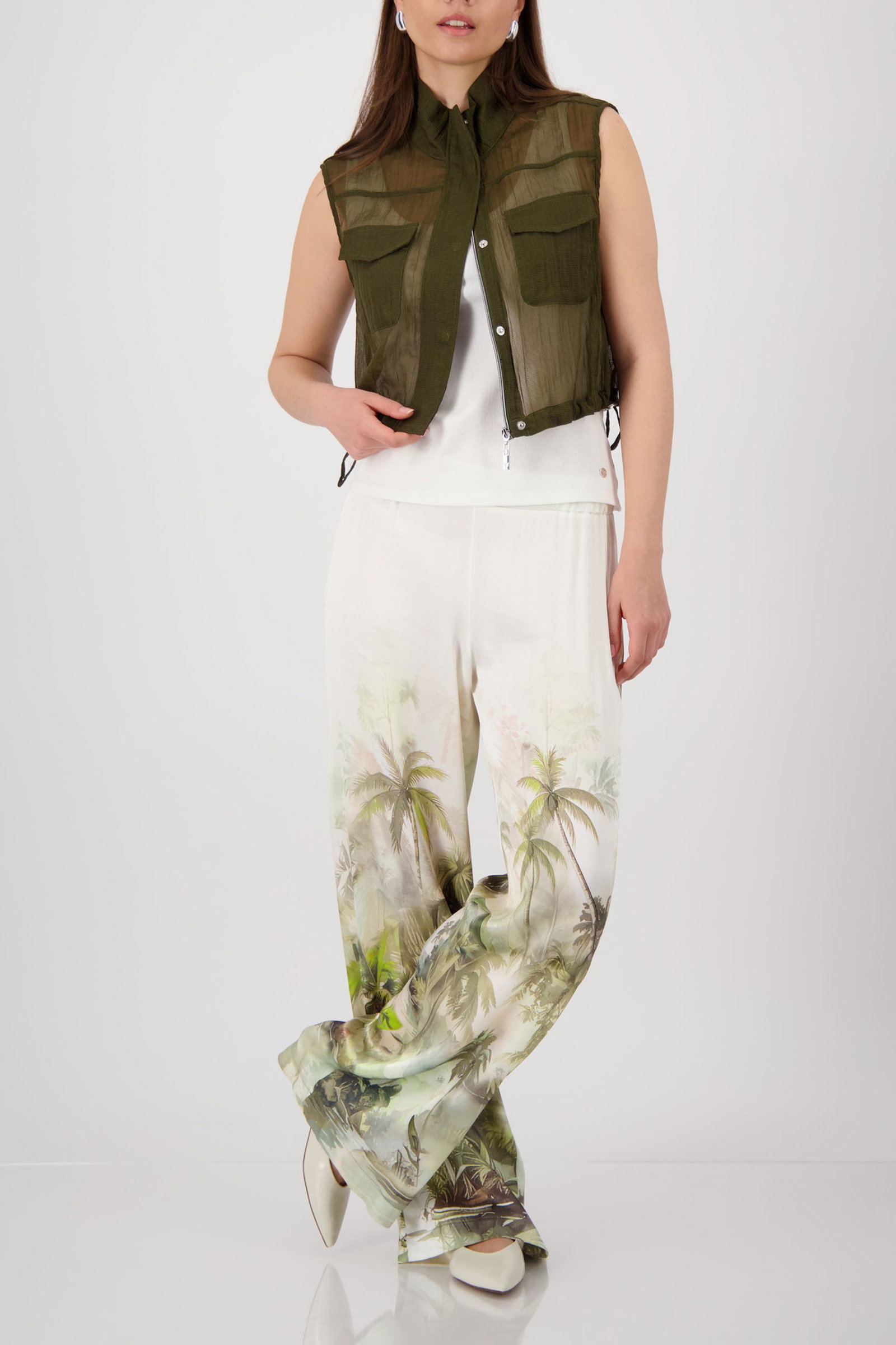 Monari |  Monari Weste  | 36 | smokey blue