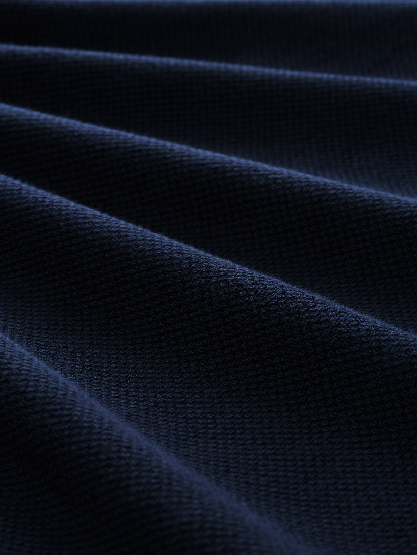 basic structred crew neck knit, sky captain blue #2