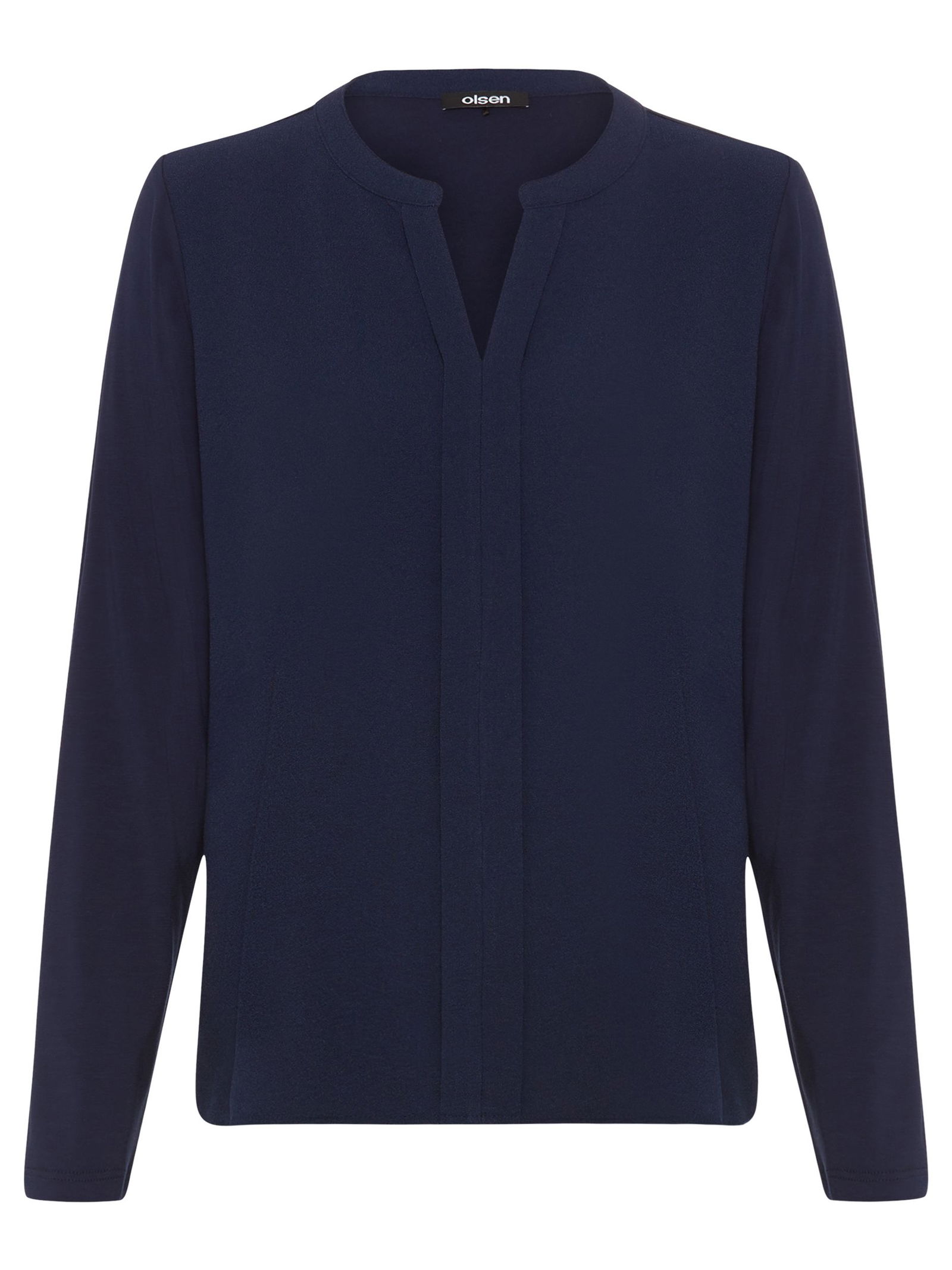 72c587b4e3799caaf212b0552620b984 Olsen | Olsen Druckbluse | 42 | ink blue
