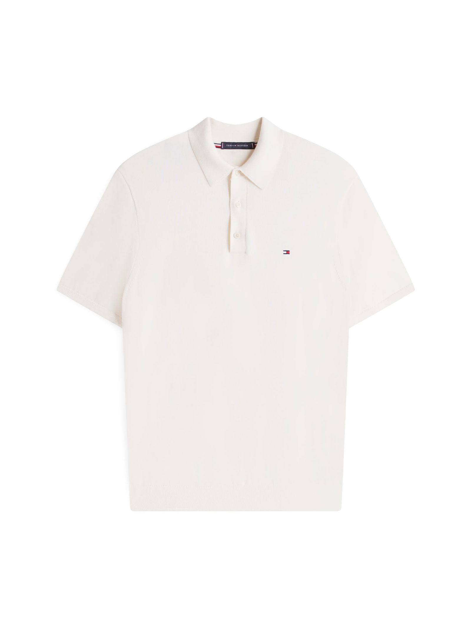 Tommy Hilfiger |  Tommy Hilfiger Poloshirt  | M | ivory petal